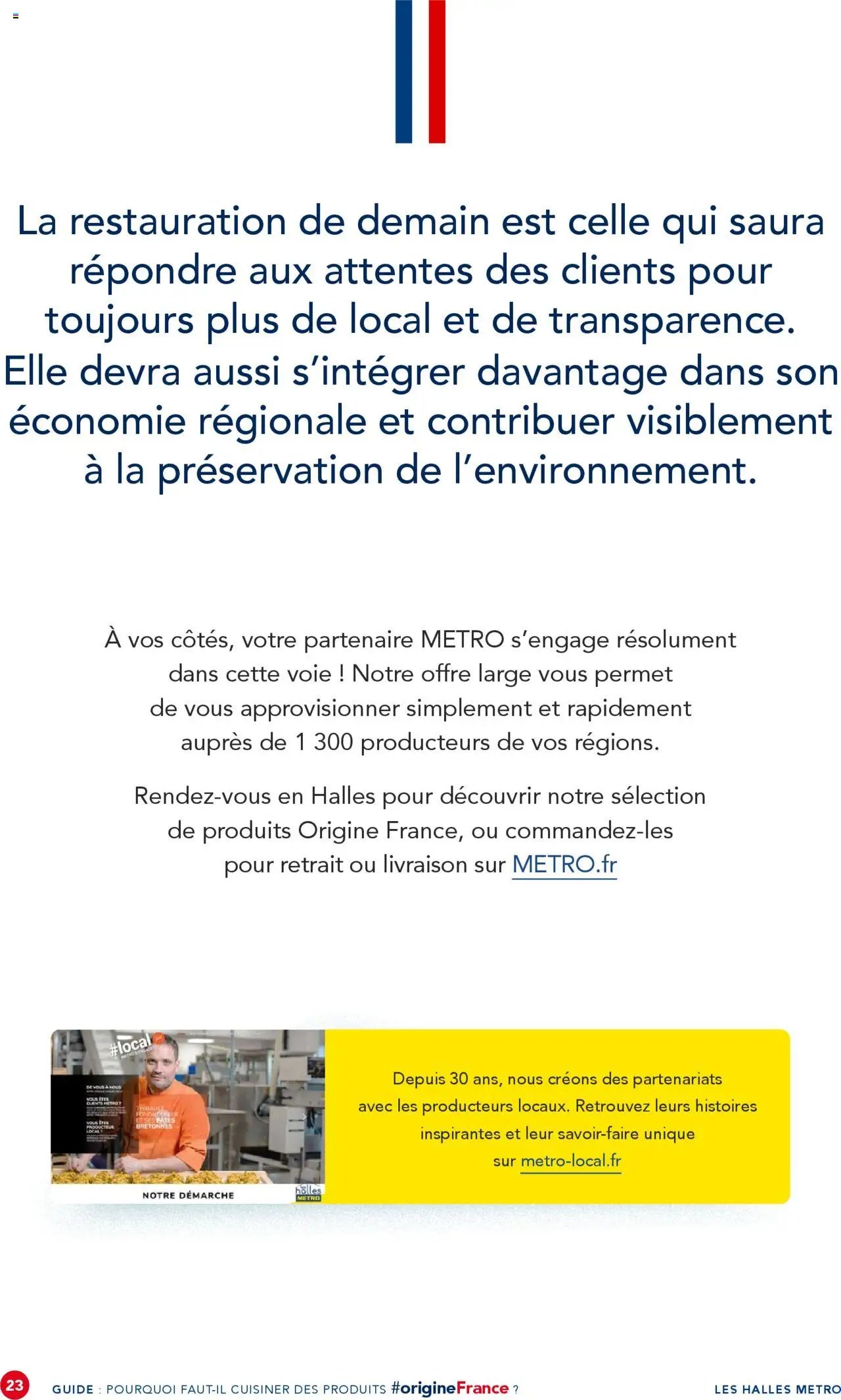 METRO Guide Origine France (2025-02-25 - 2025-12-31)