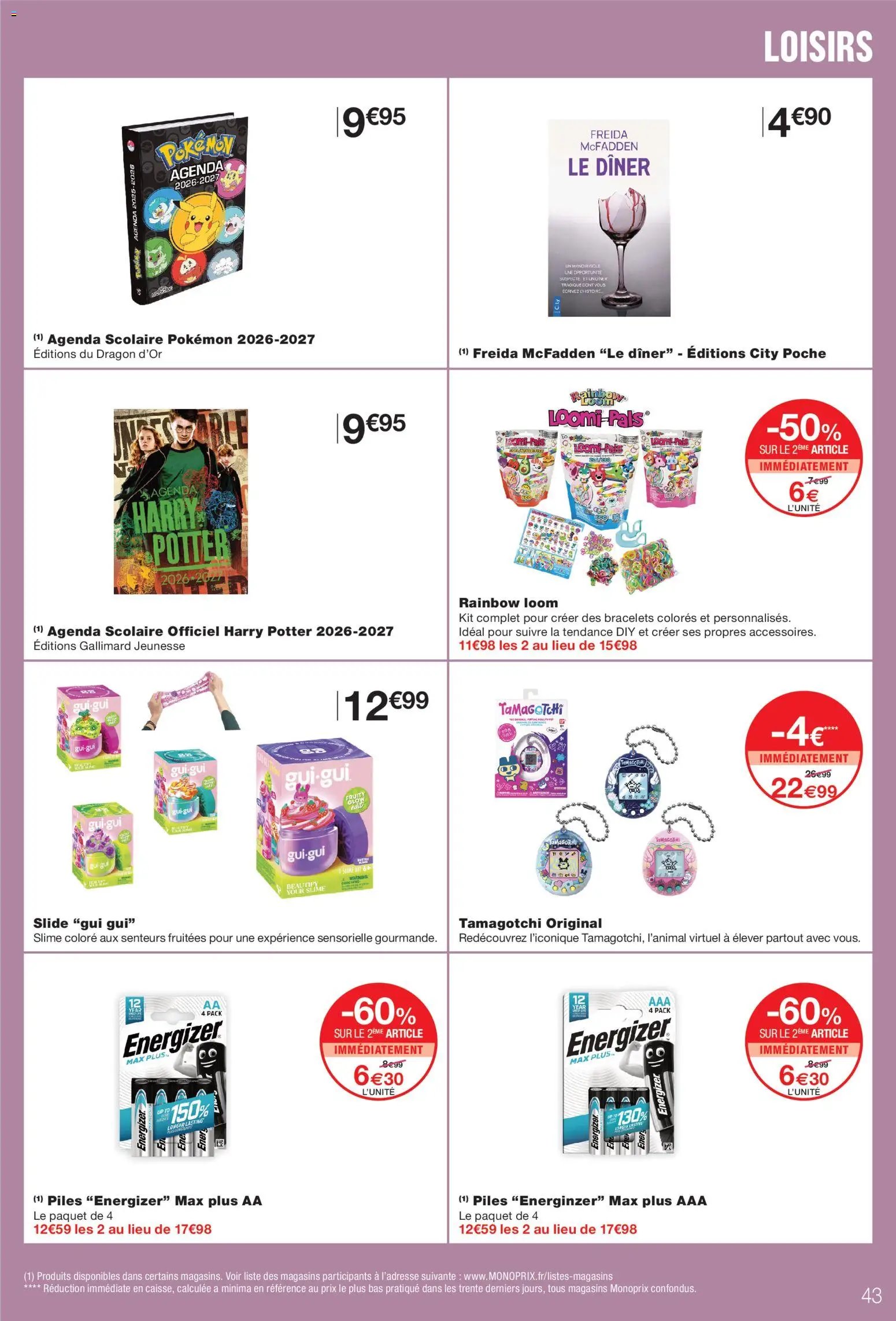 Monoprix catalogue