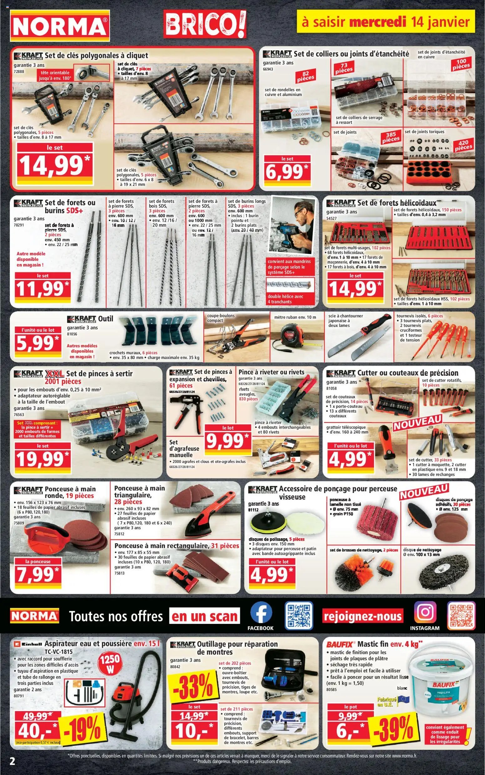 Norma catalogue (2026-01-14 - 2026-01-22)