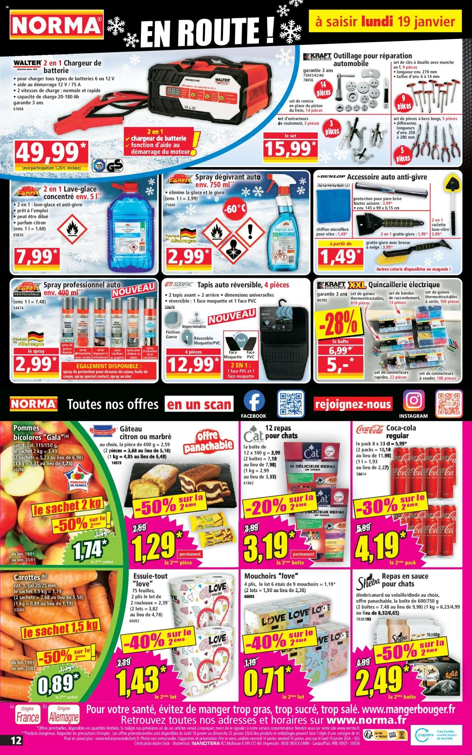 Norma catalogue (2026-01-14 - 2026-01-22)