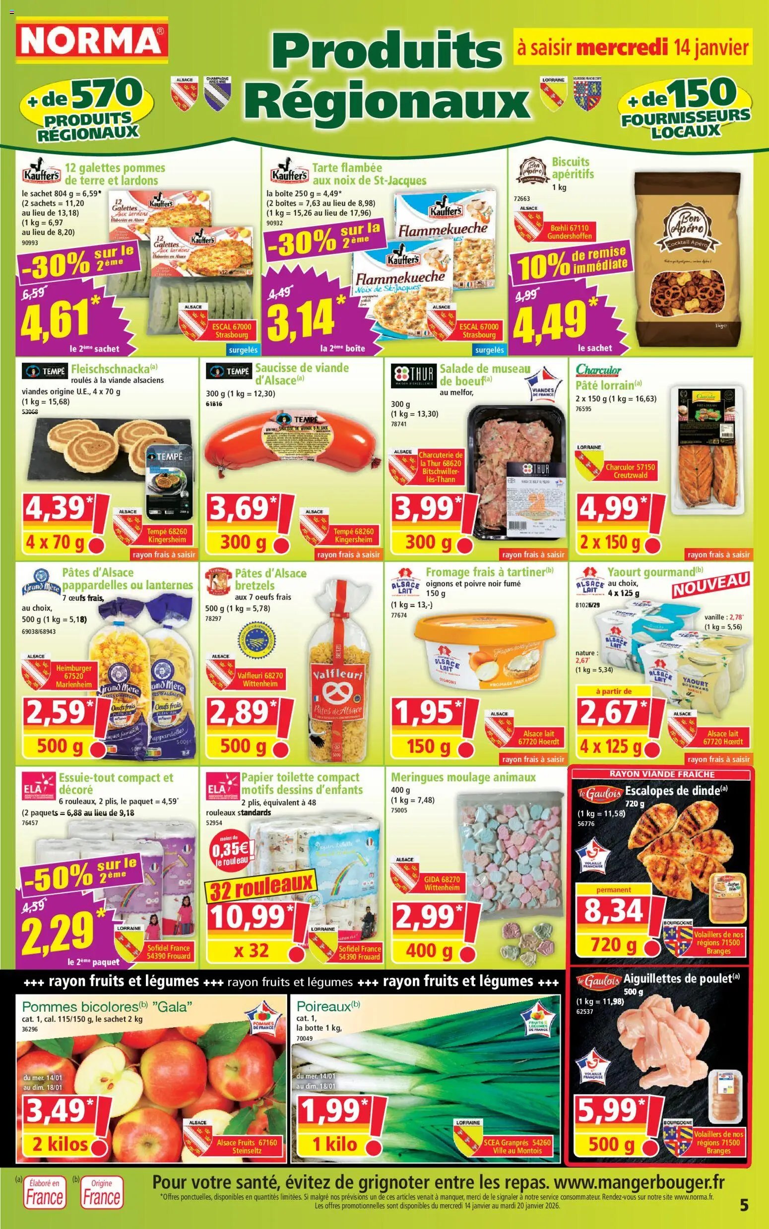 Norma catalogue (2026-01-14 - 2026-01-22)