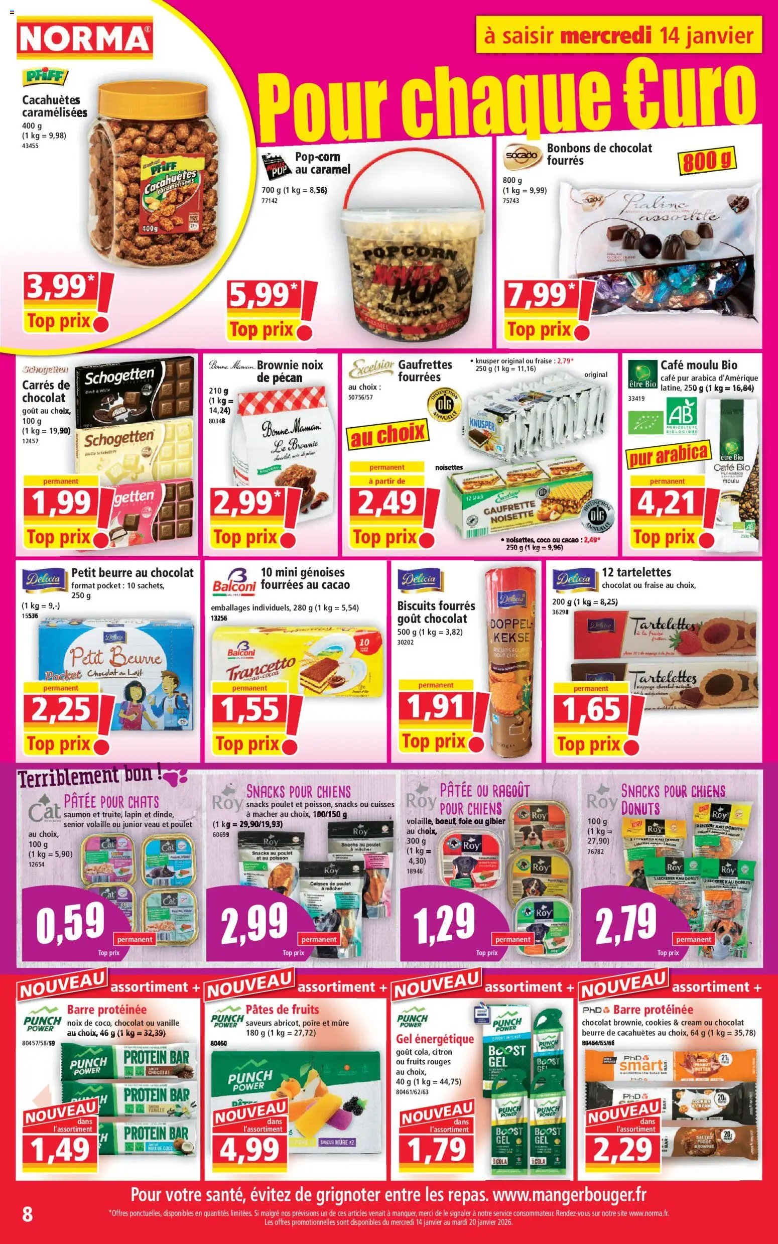 Norma catalogue (2026-01-14 - 2026-01-22)
