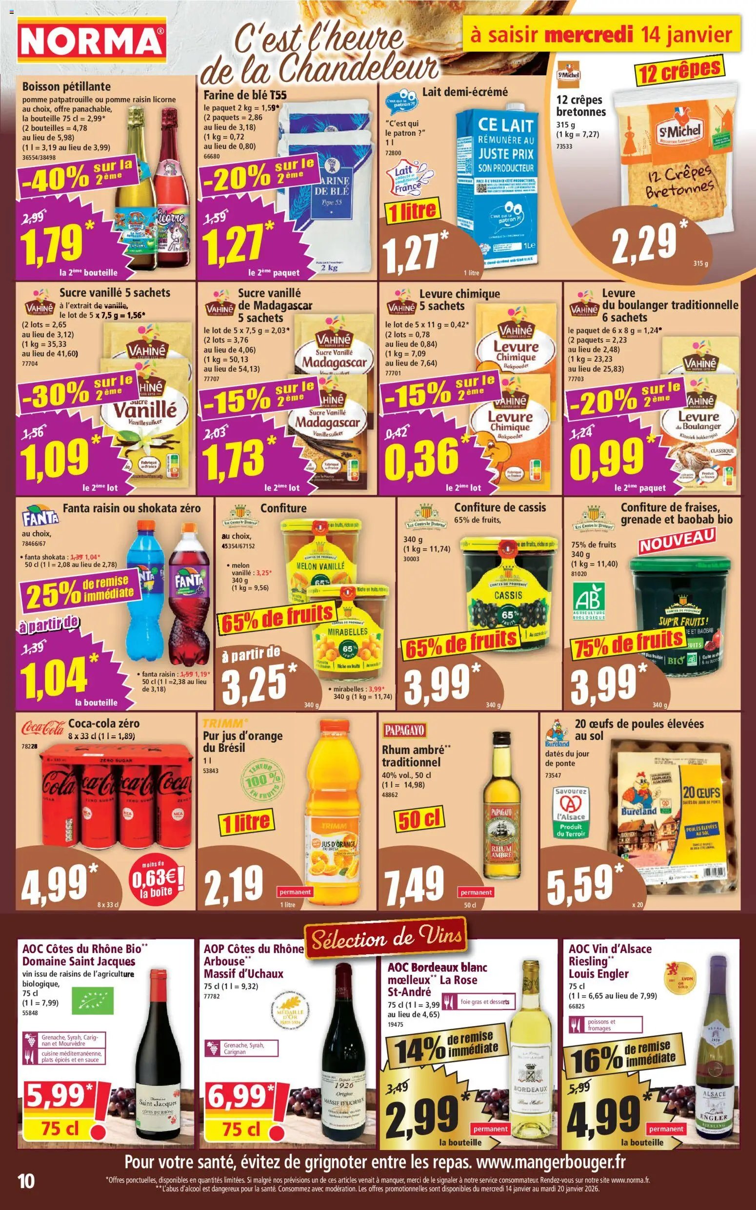 Norma catalogue (2026-01-14 - 2026-01-22)