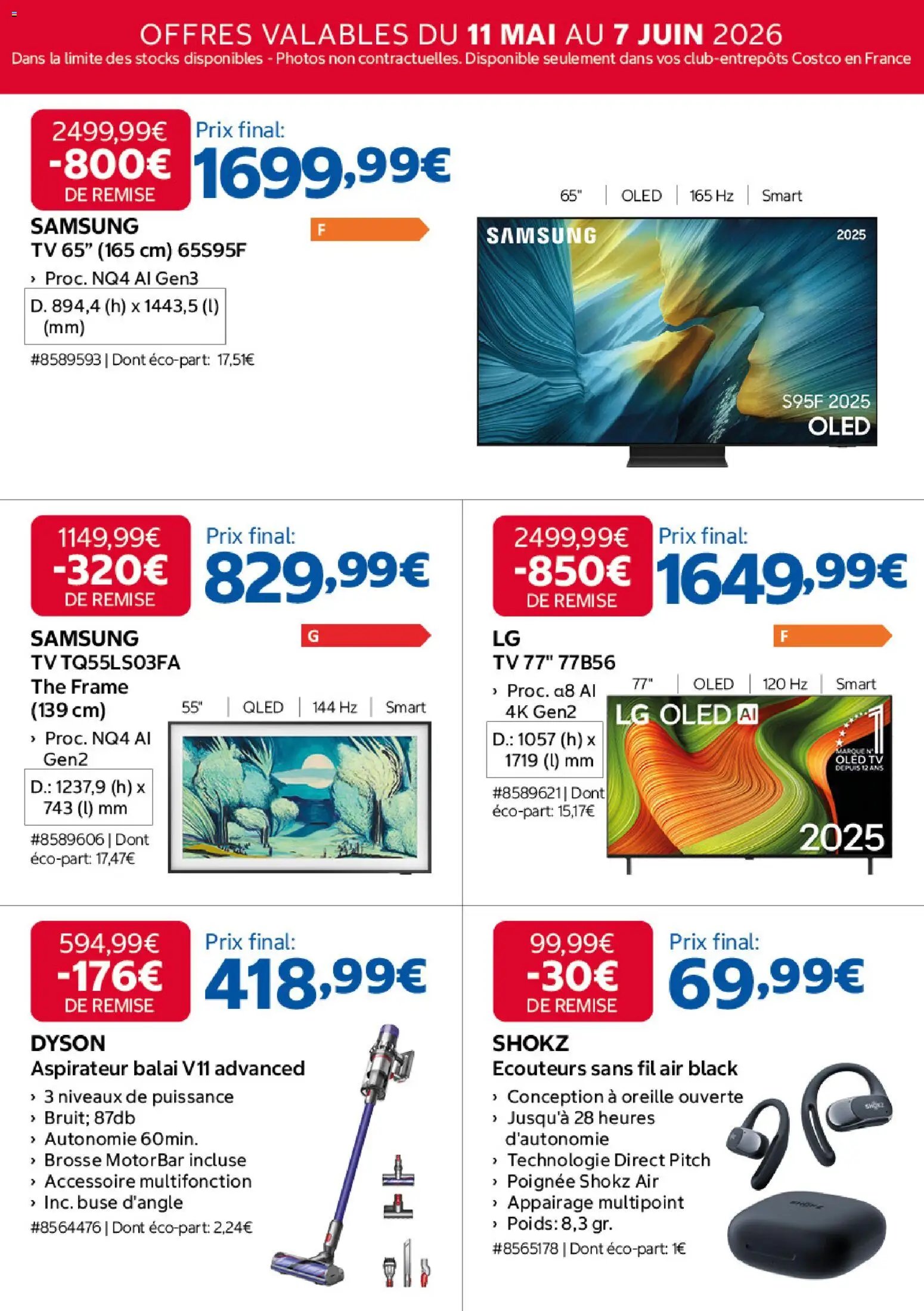 Costco catalogue (2026-05-11 - 2026-06-07)