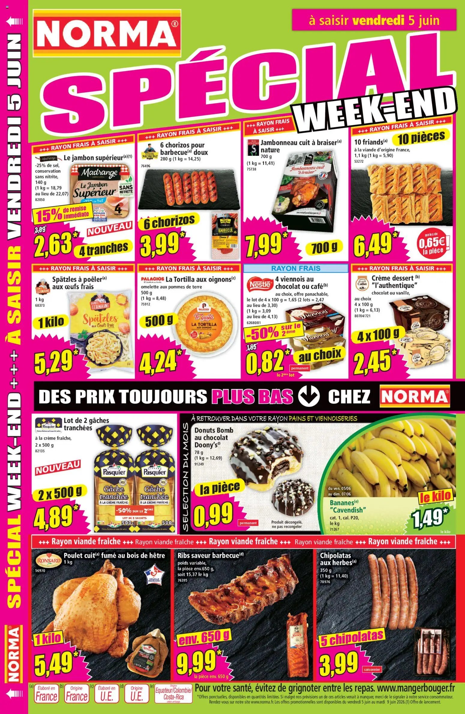 Norma catalogue (2026-06-03 - 2026-06-09)