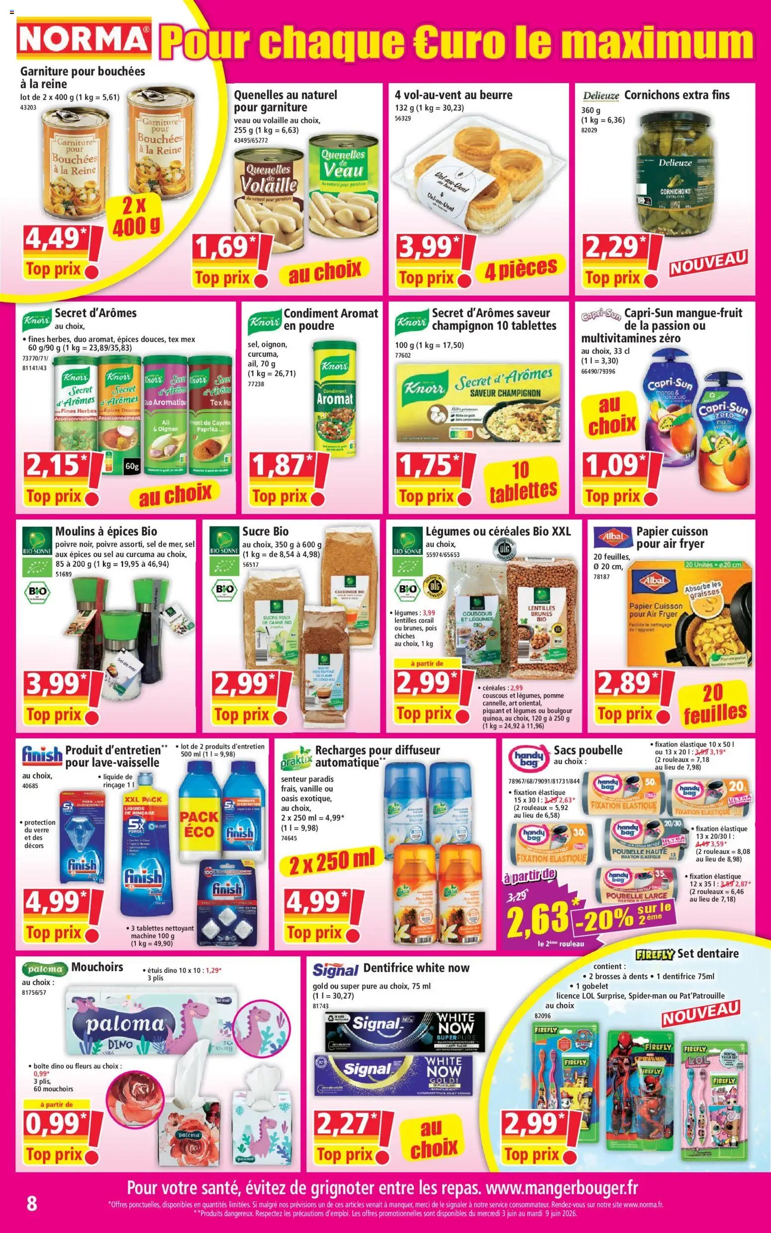 Norma catalogue (2026-06-03 - 2026-06-09)