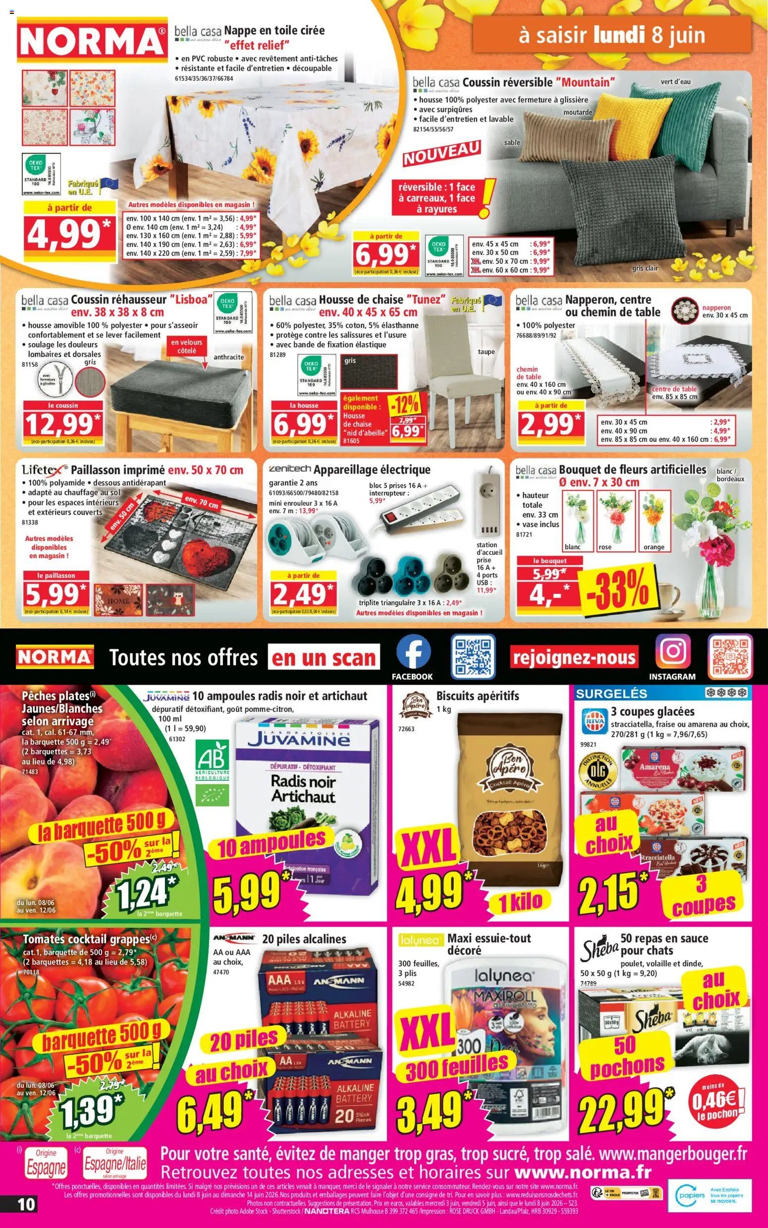 Norma catalogue (2026-06-03 - 2026-06-09)