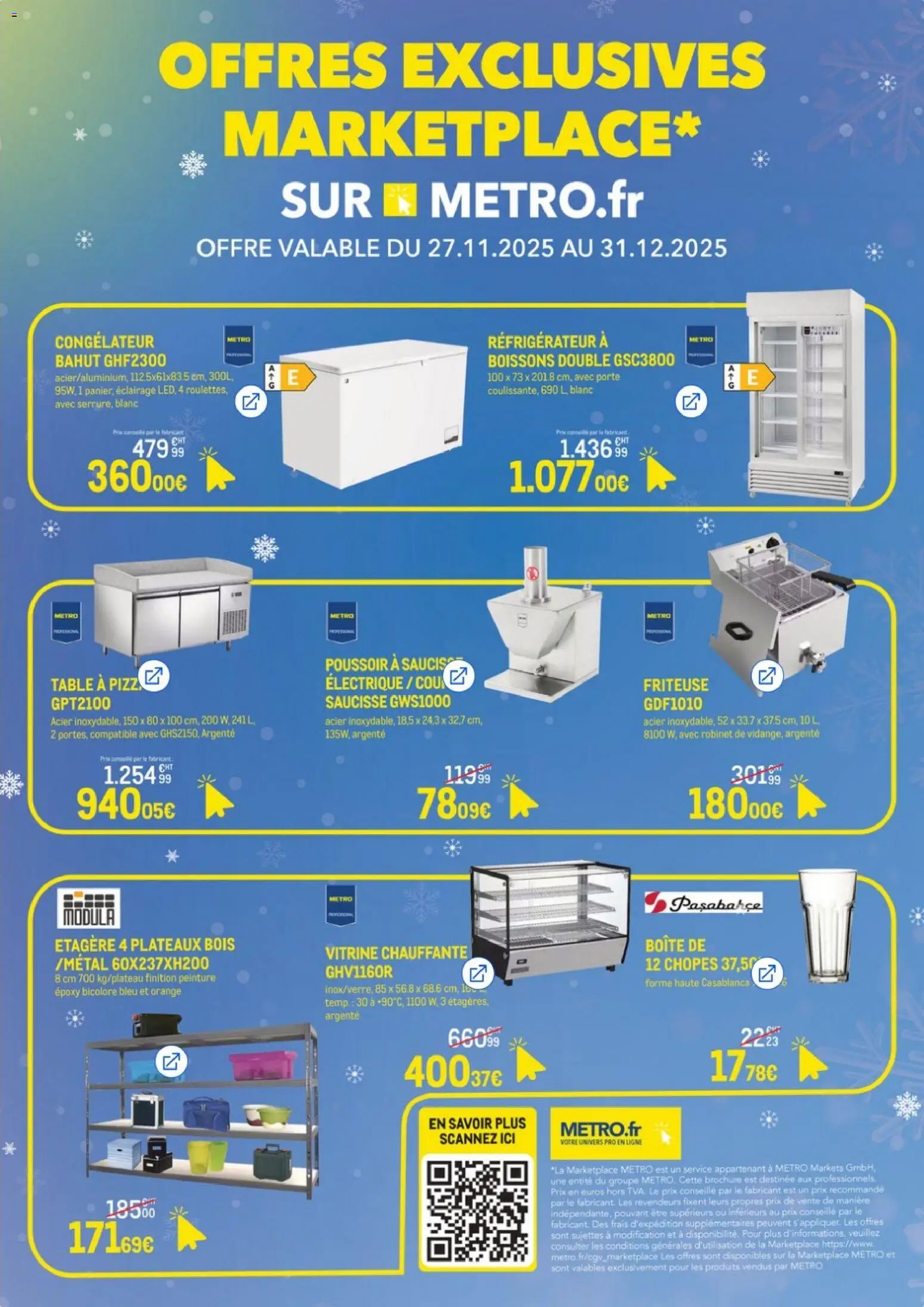 METRO - Offres Exclusives Marketplace (2025-11-27 - 2025-12-31)