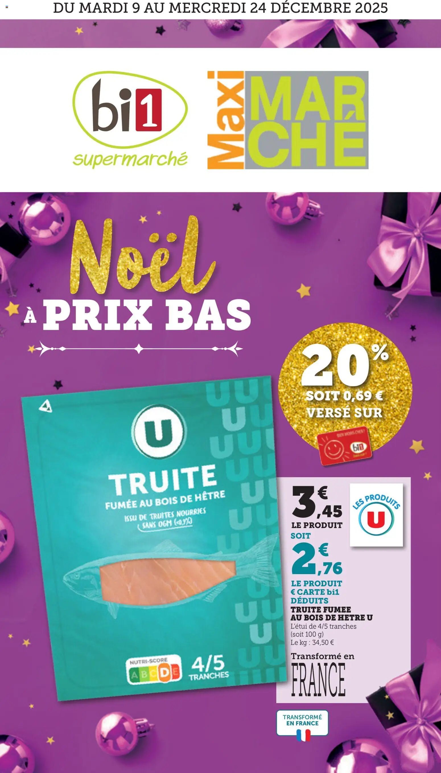 bi1 catalogue Noël