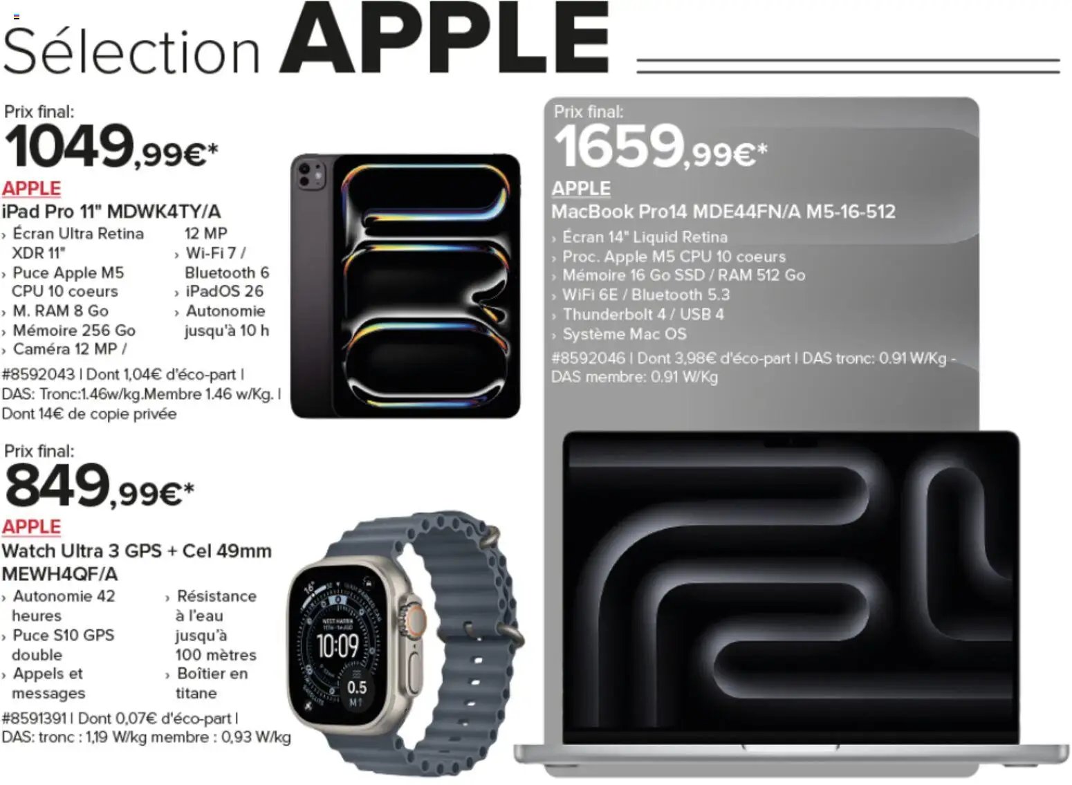 Costco catalogue electro