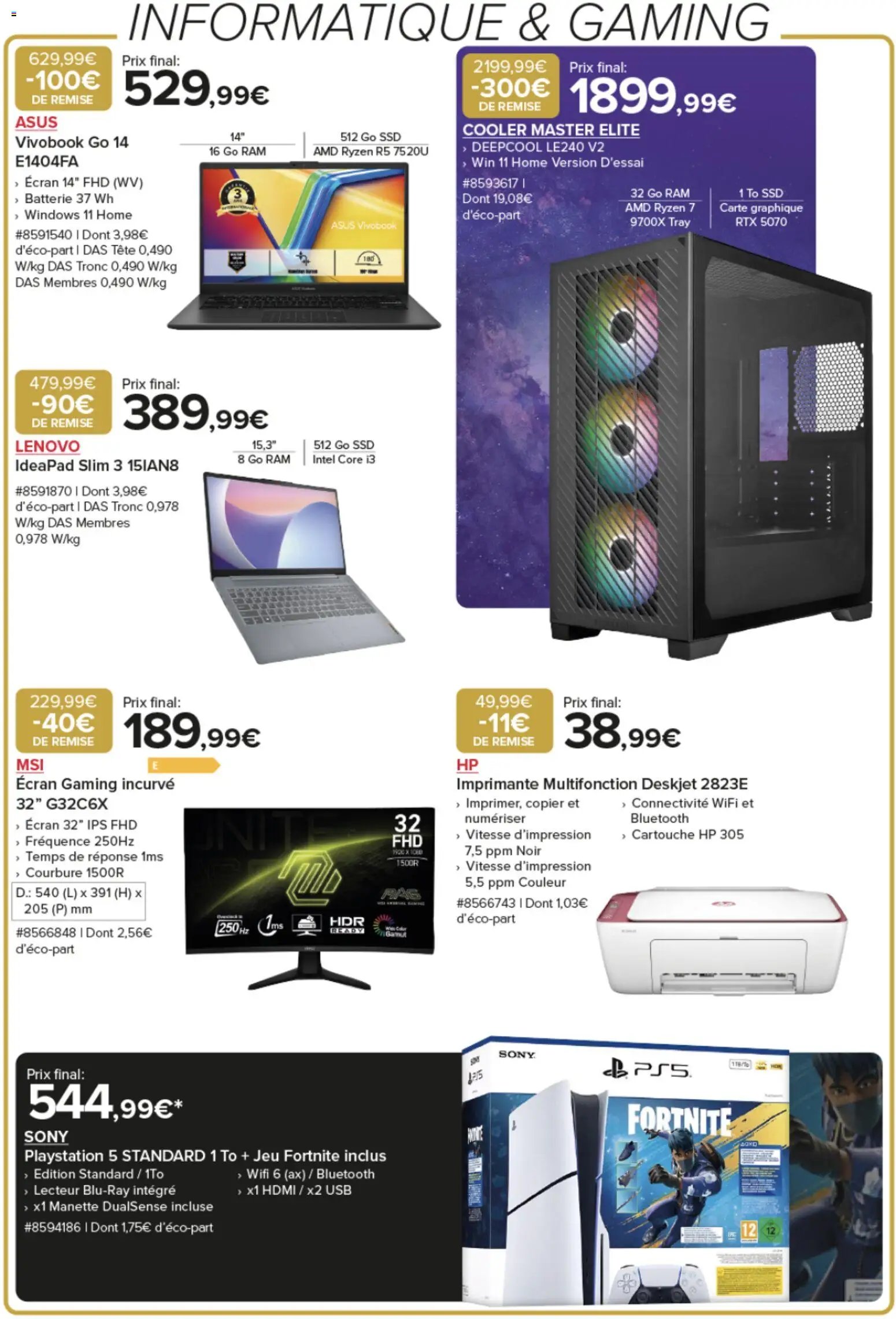 Costco catalogue electro