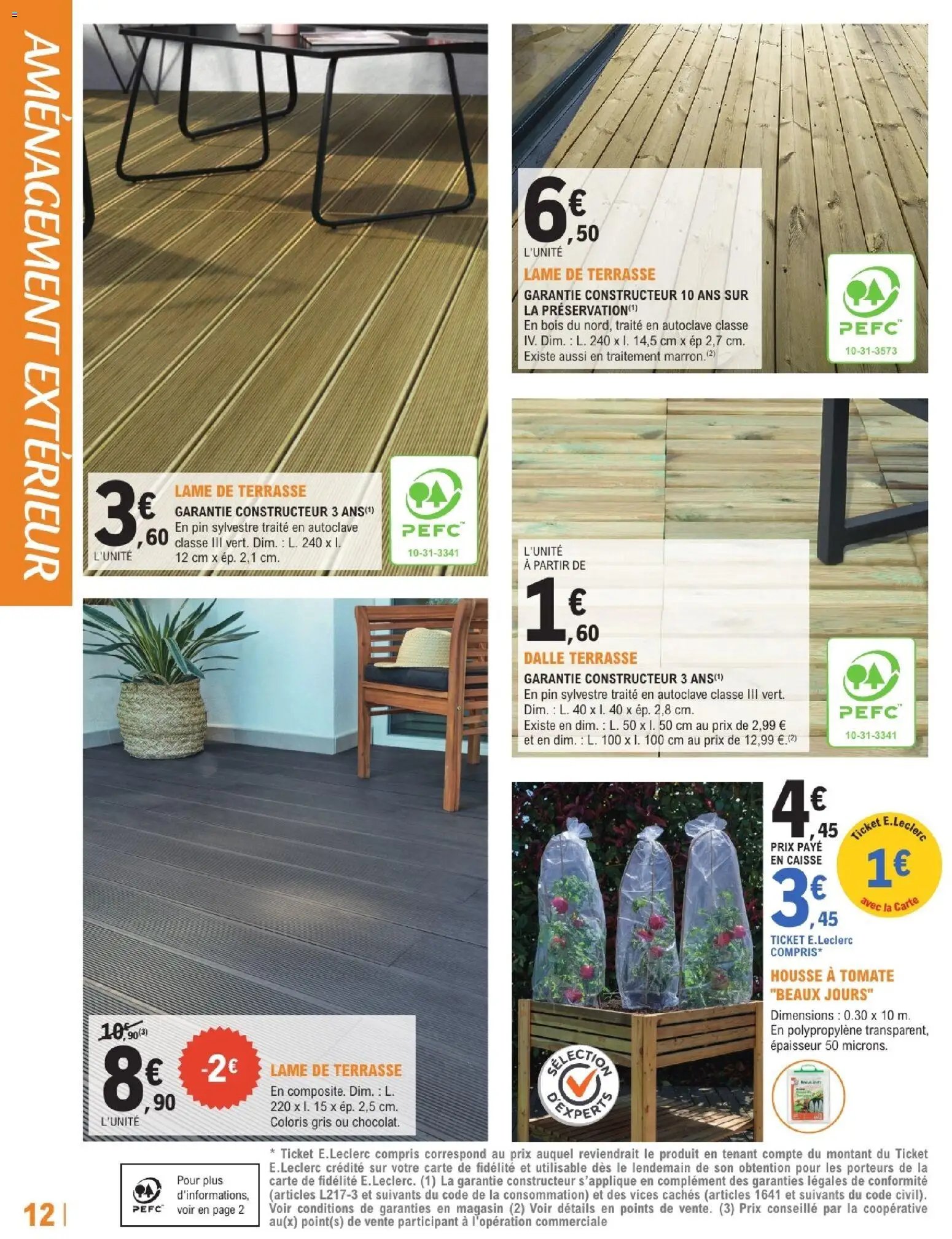 Brico E.Leclerc - Trafic jardi printemps 3 - grands vegetaux