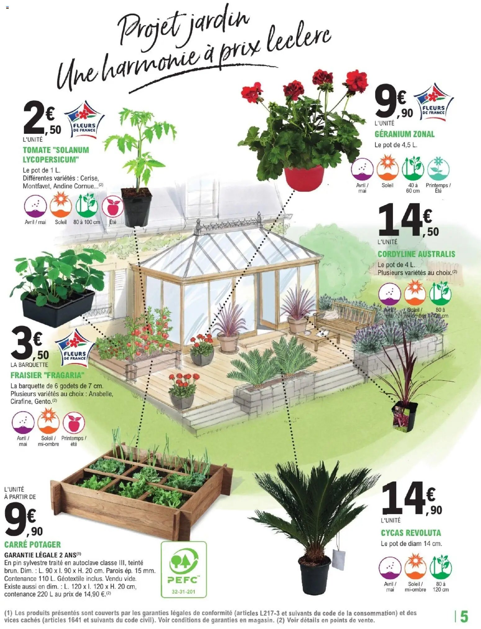 Brico E.Leclerc - Trafic jardi printemps 3 - grands vegetaux