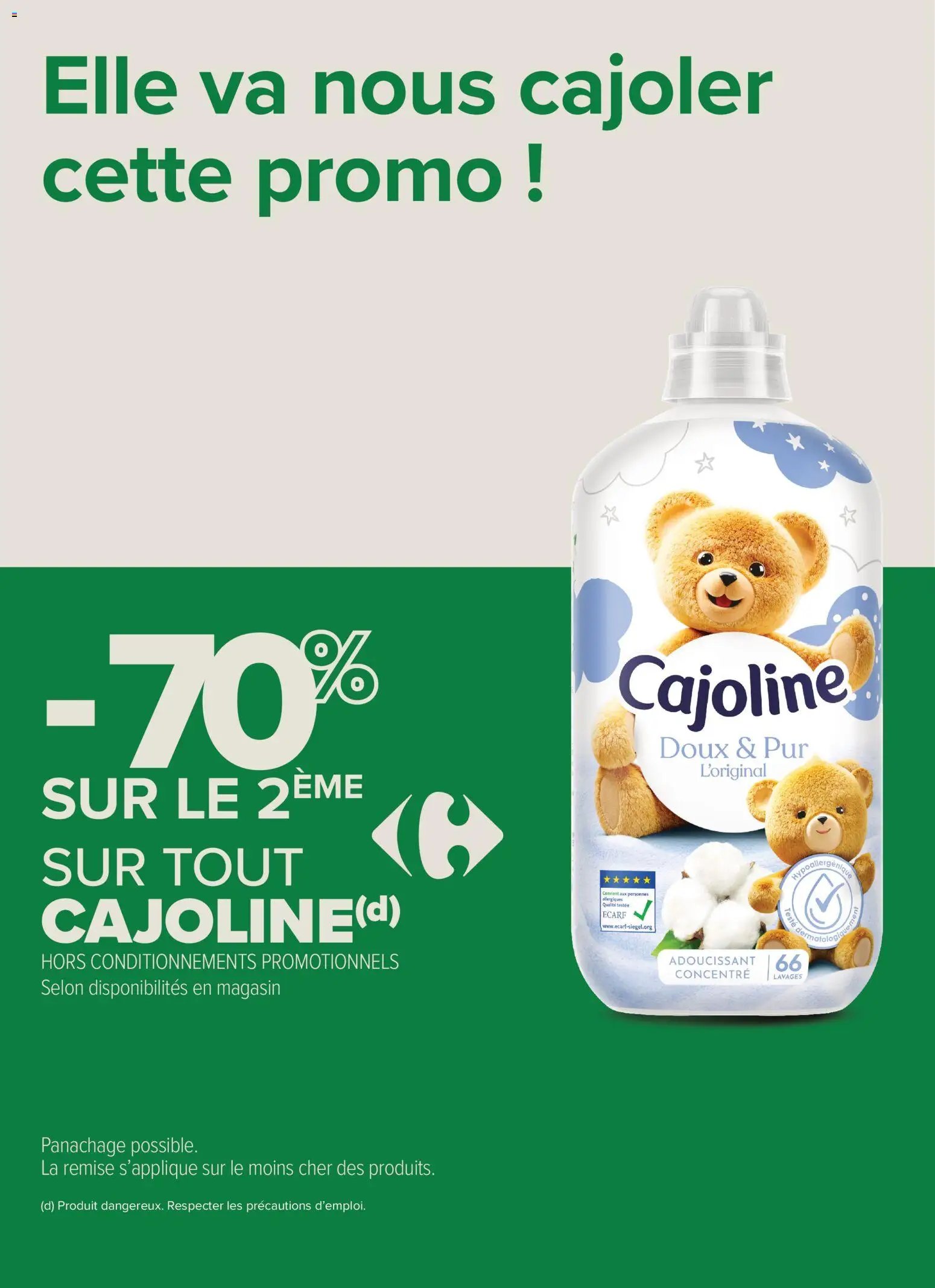 Carrefour contact J'peux pas j'ai promos