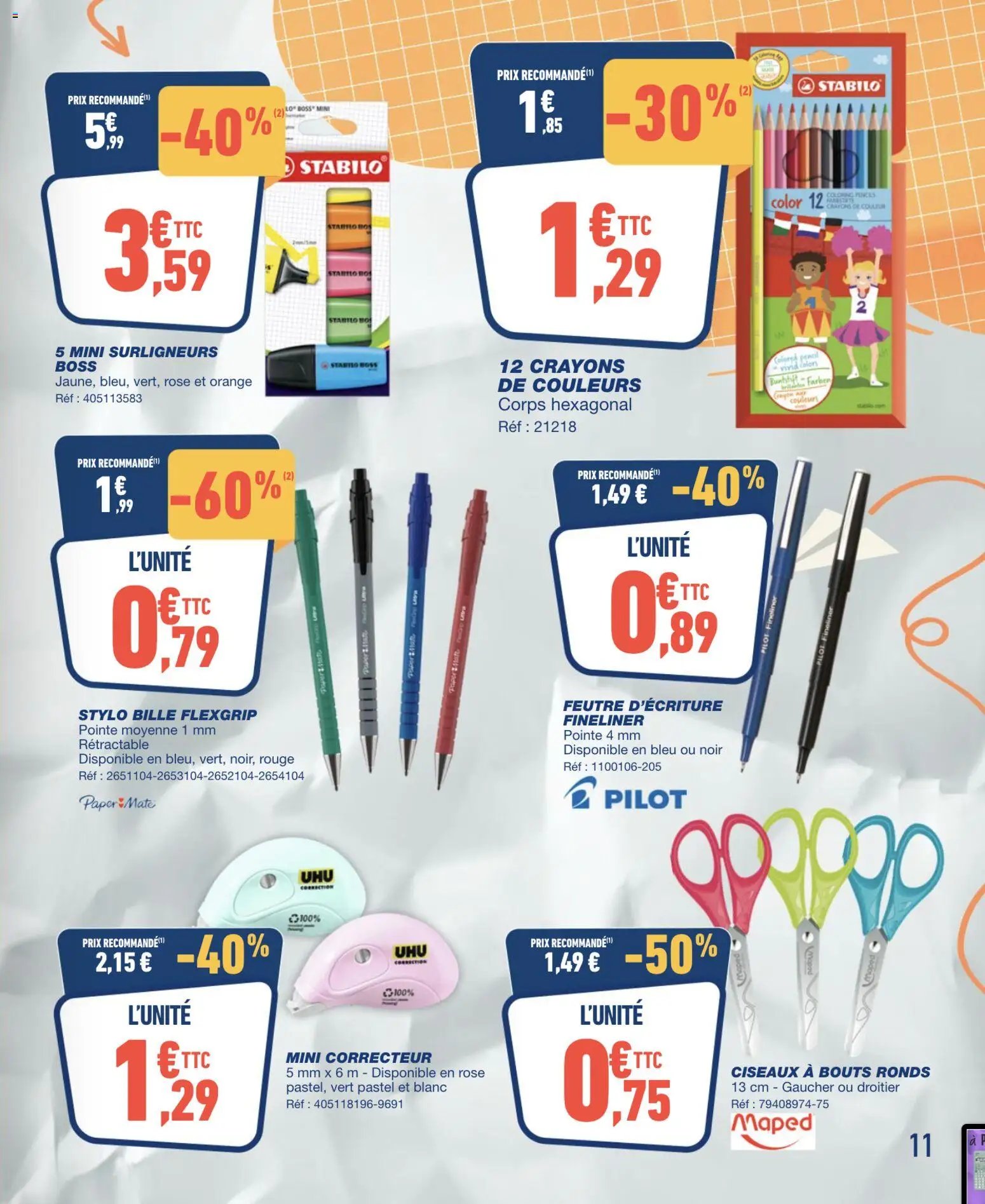 Bureau Vallée catalogue