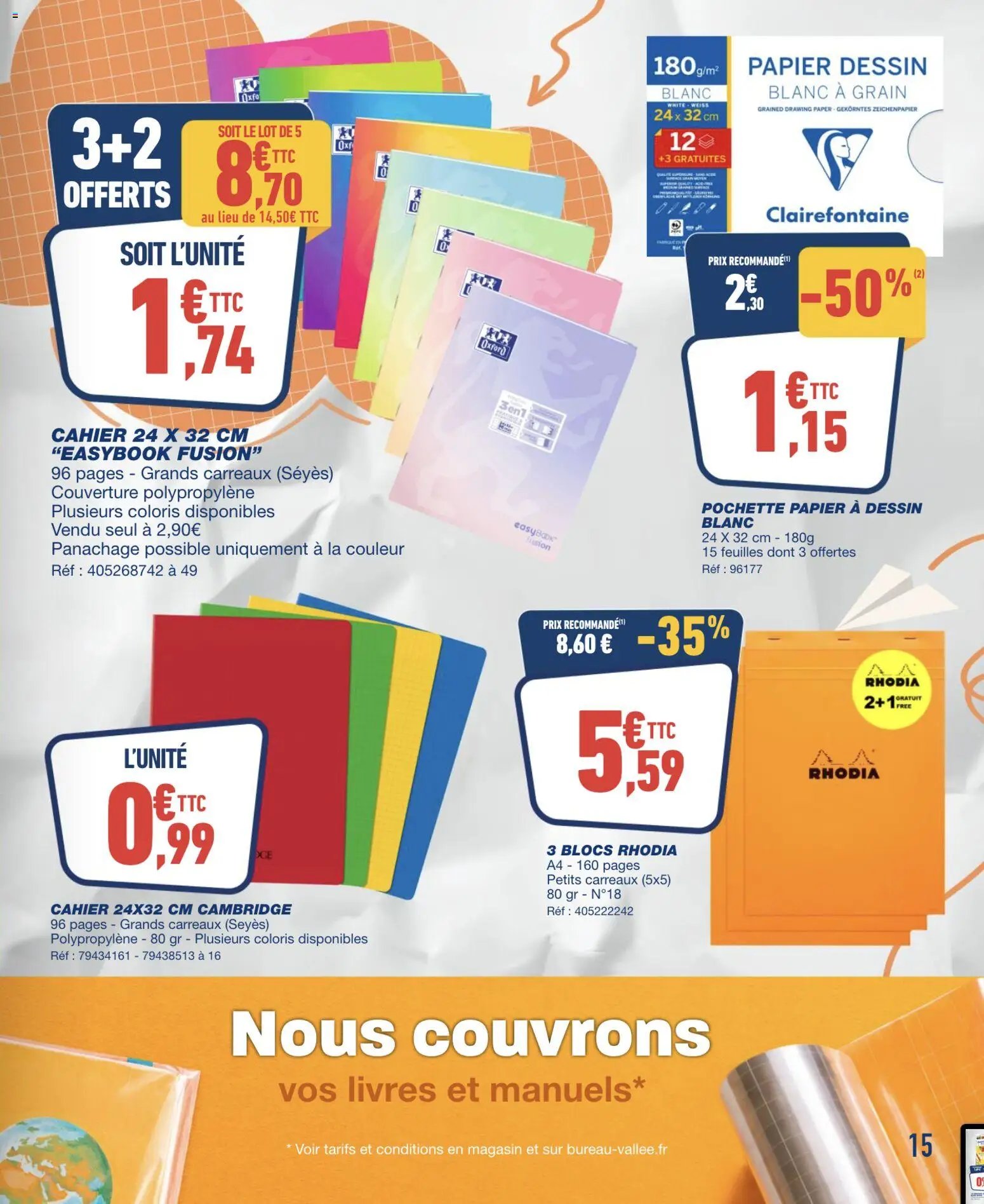 Bureau Vallée catalogue