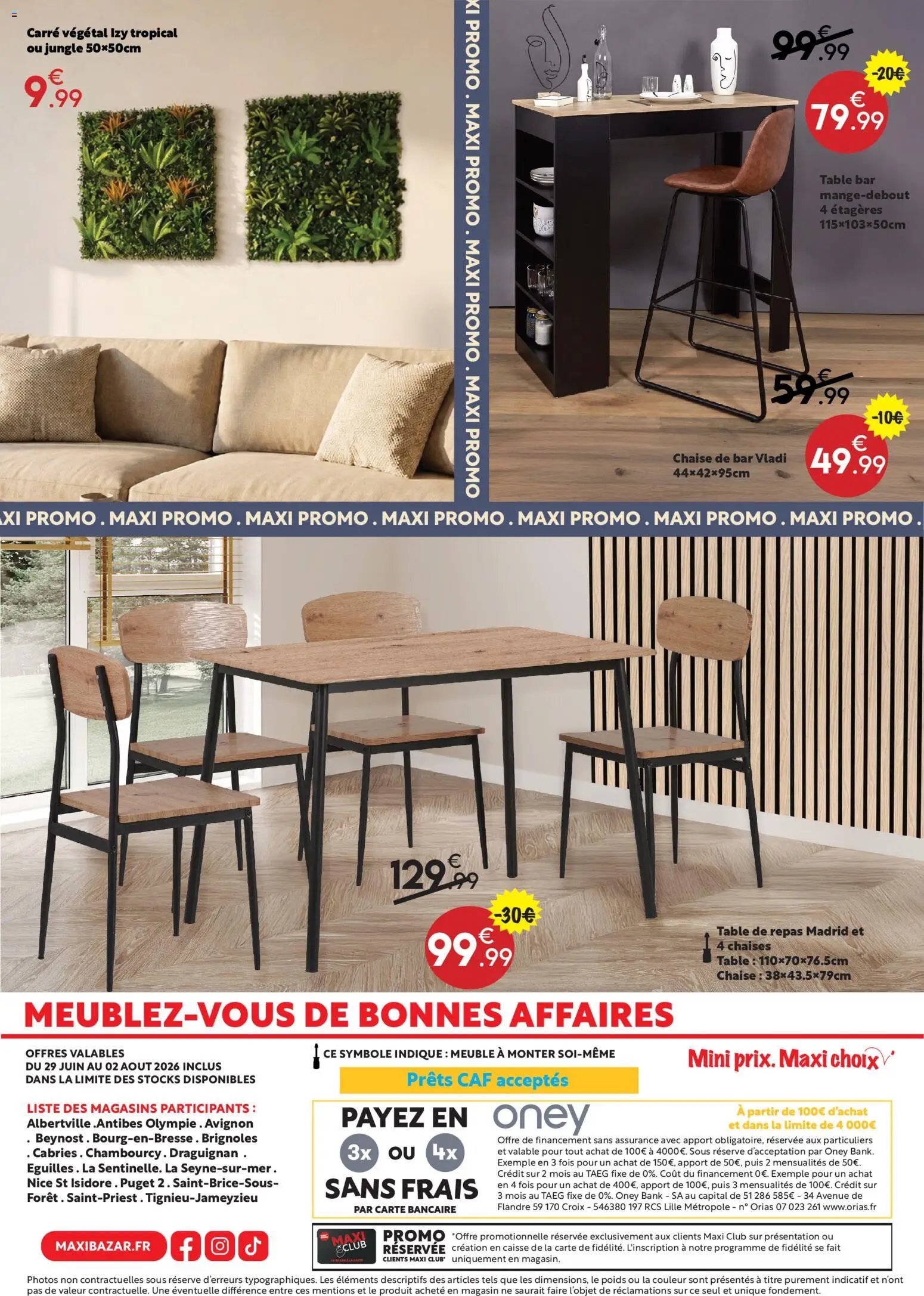 Maxi Bazar catalogue