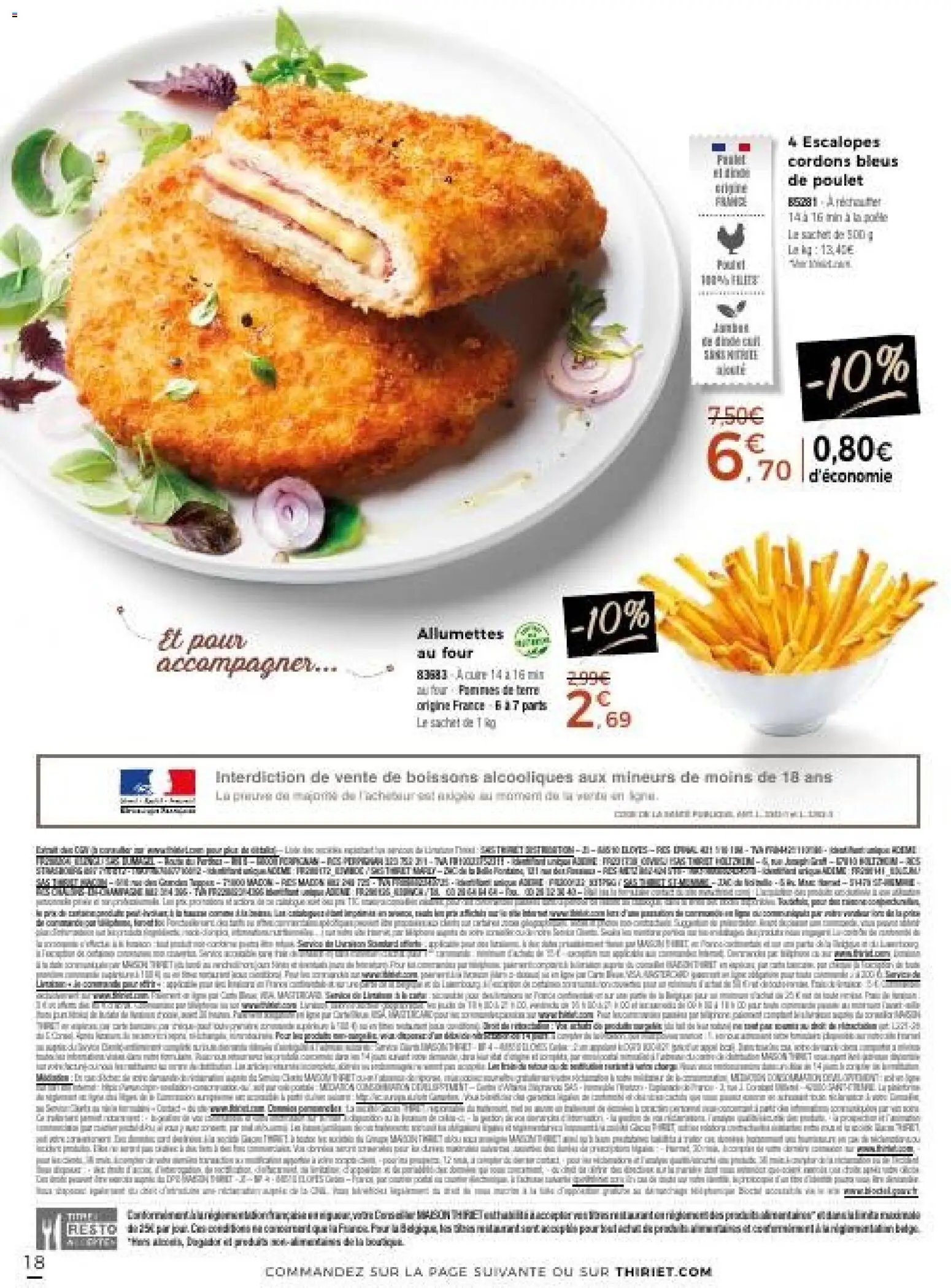 Thiriet - Catalogue Livraison 2026