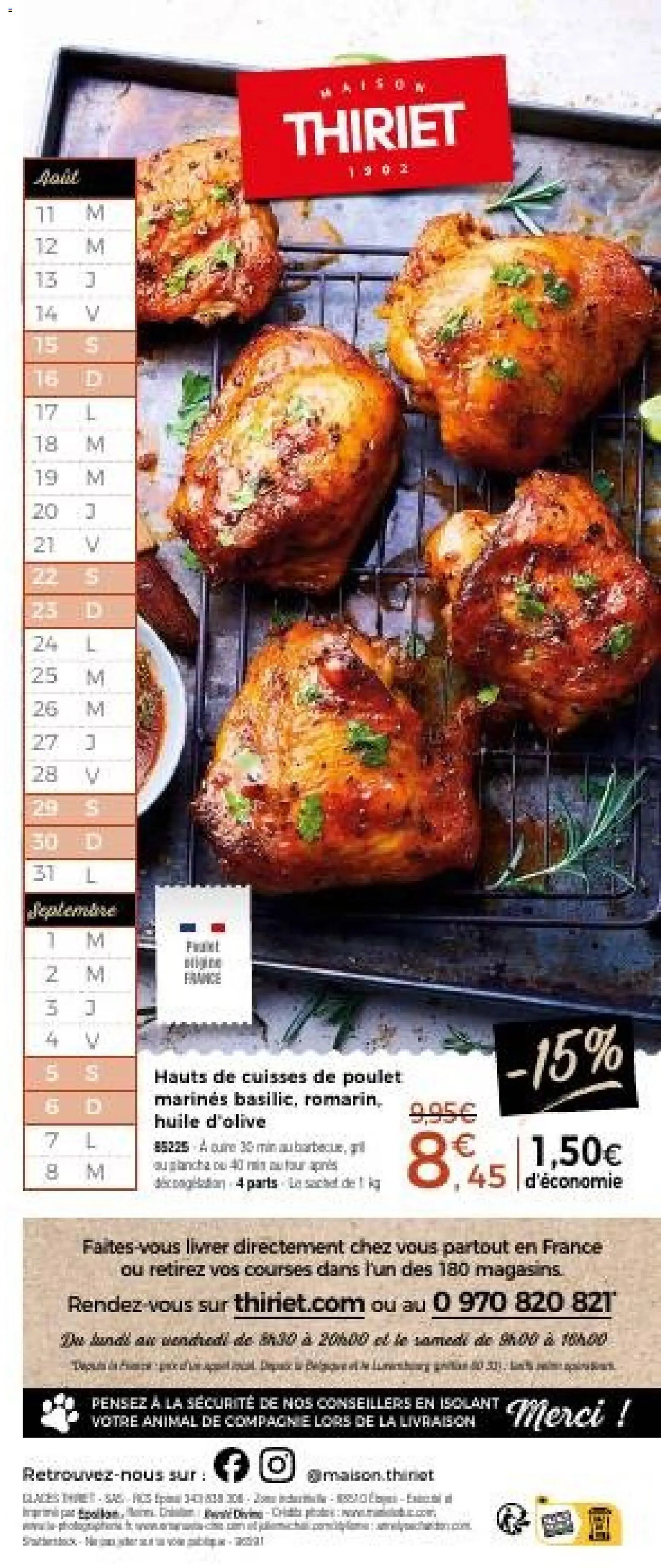 Thiriet - Catalogue Livraison 2026