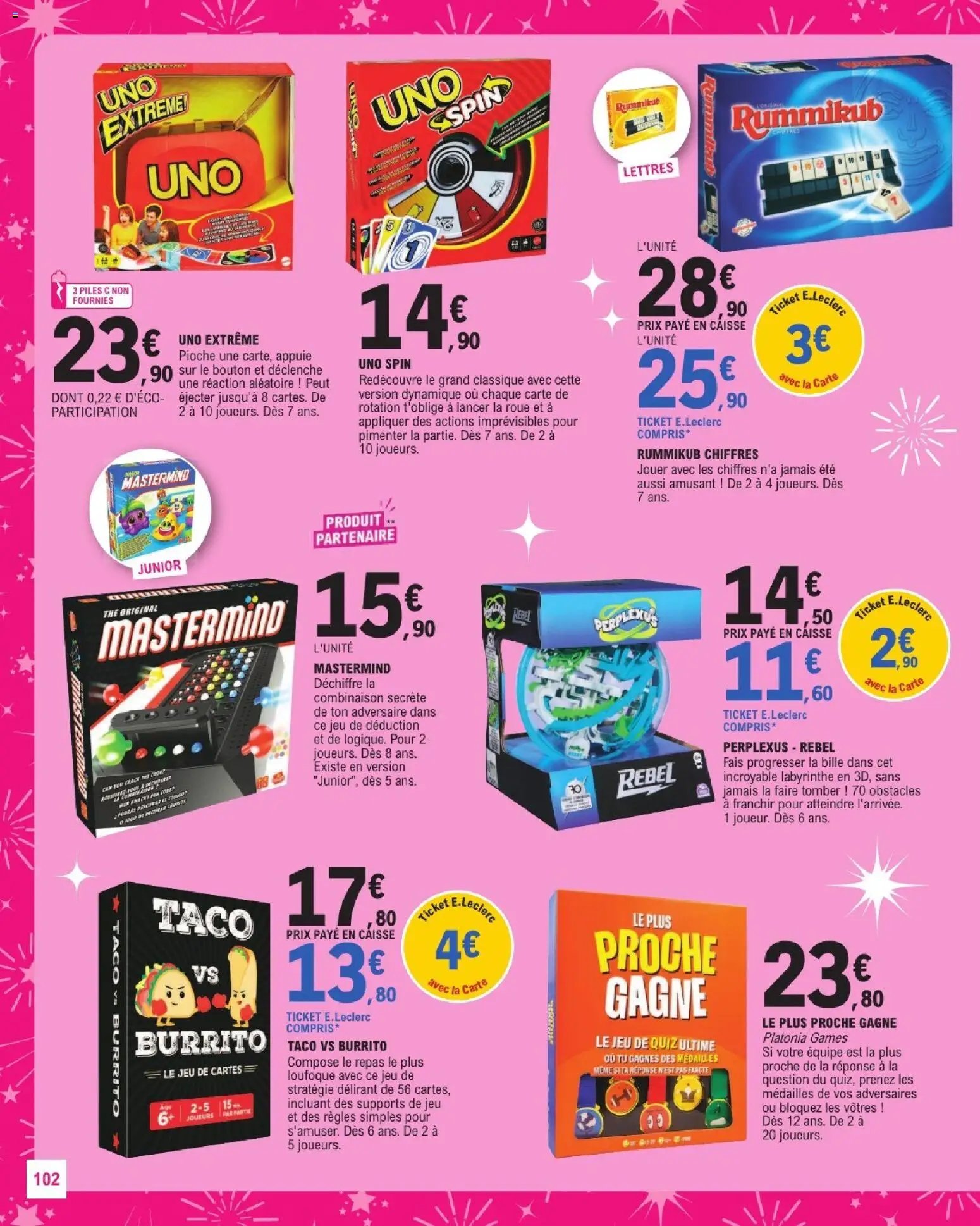 E.Leclerc catalogue Jouets de Noël