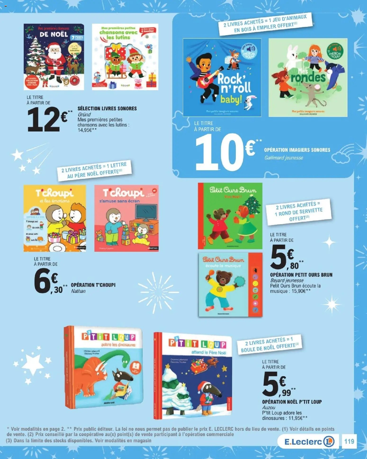 E.Leclerc catalogue Jouets de Noël