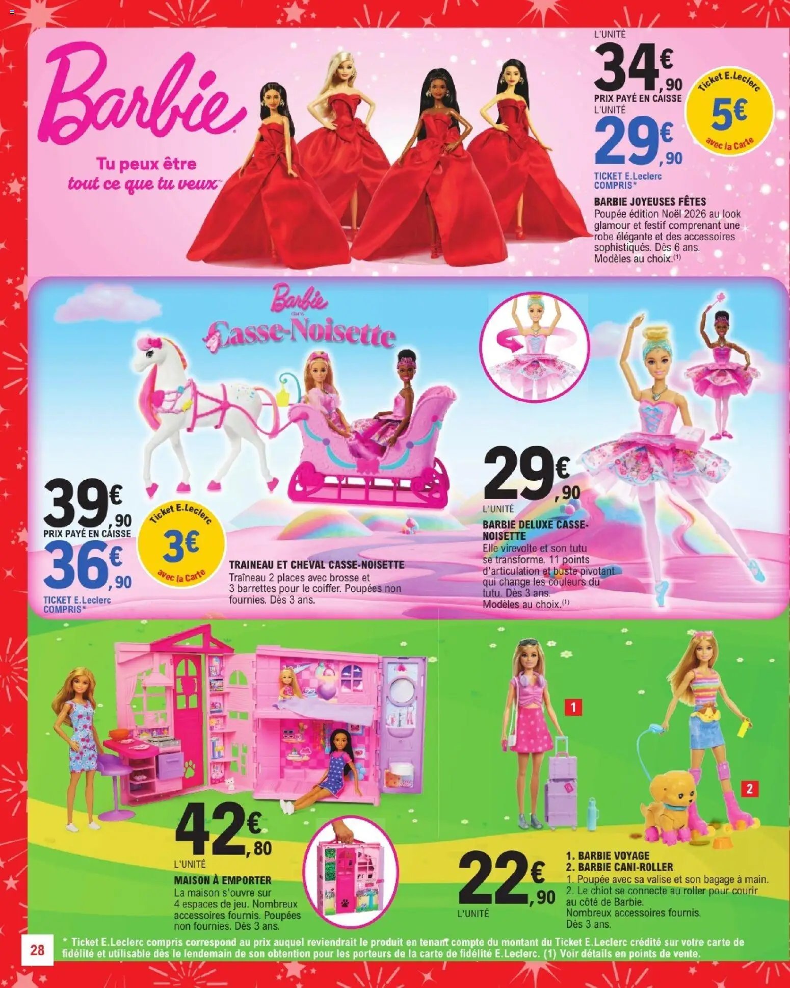 E.Leclerc catalogue Jouets de Noël