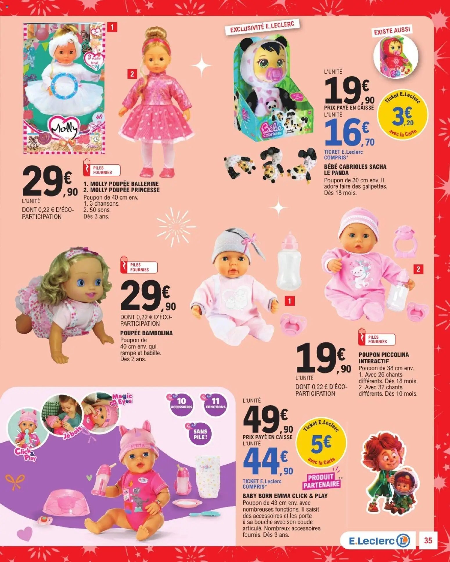 E.Leclerc catalogue Jouets de Noël