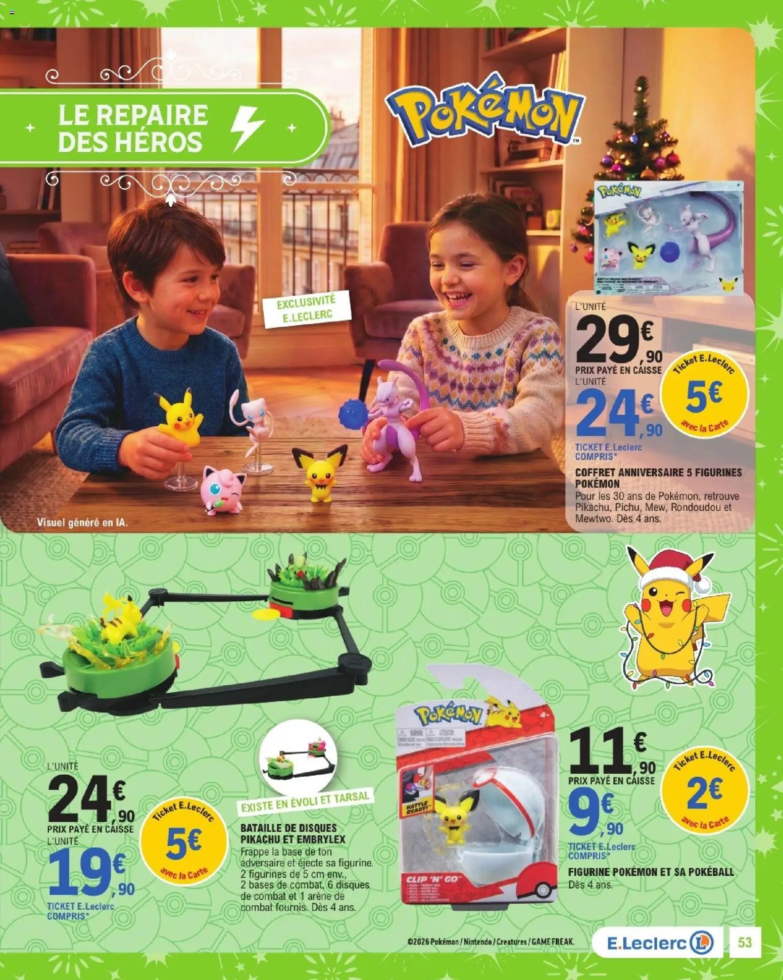 E.Leclerc catalogue Jouets de Noël