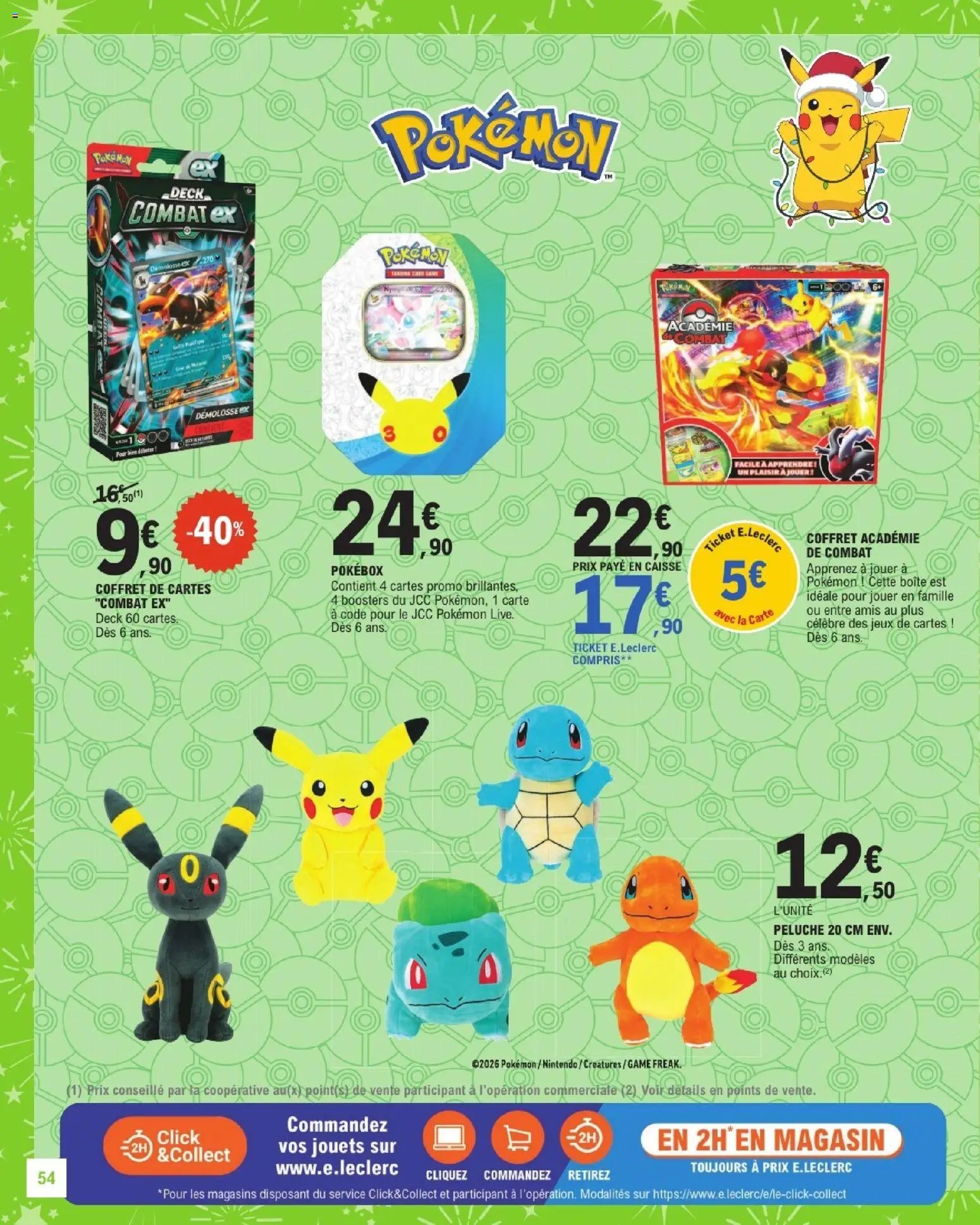 E.Leclerc catalogue Jouets de Noël