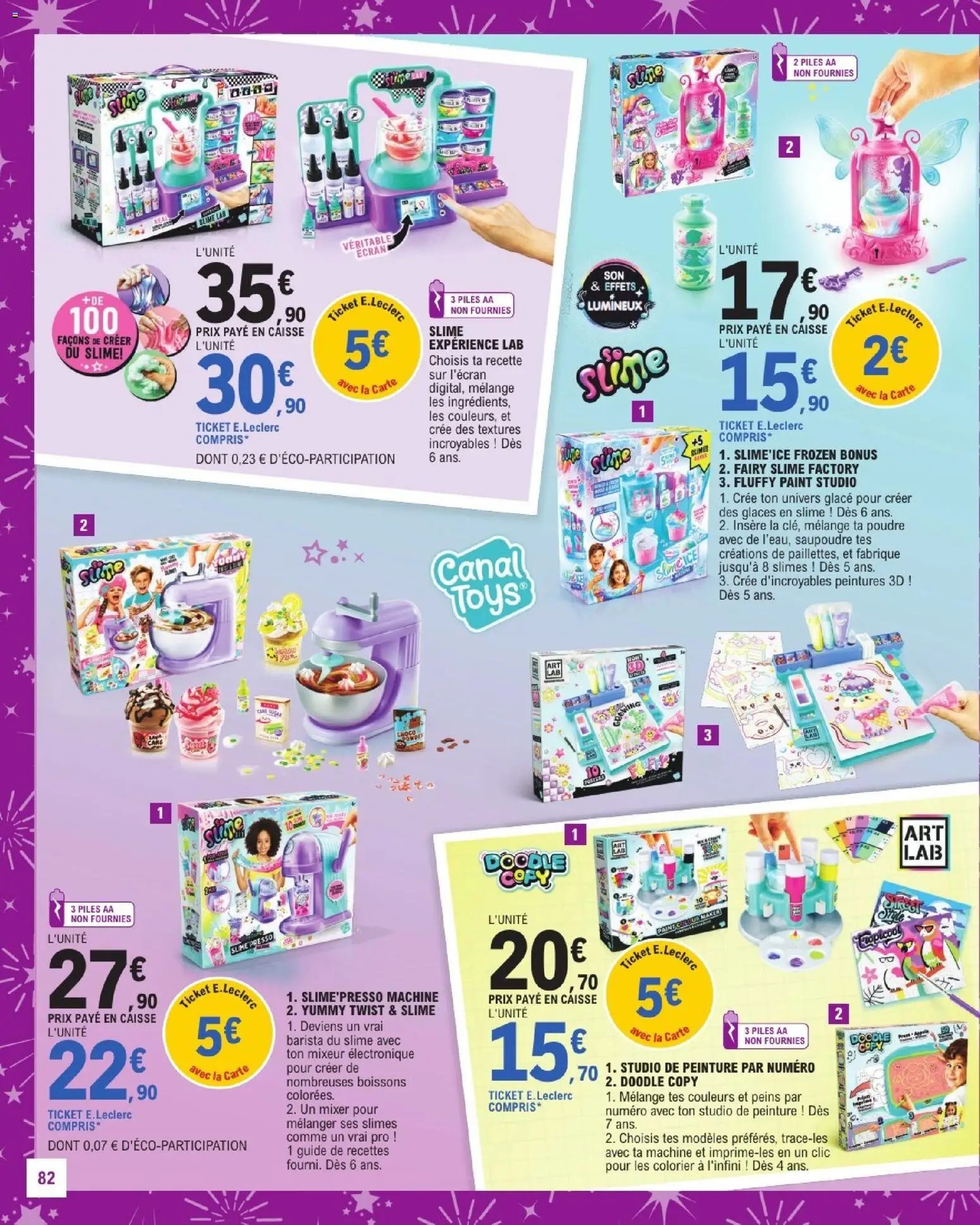 E.Leclerc catalogue Jouets de Noël