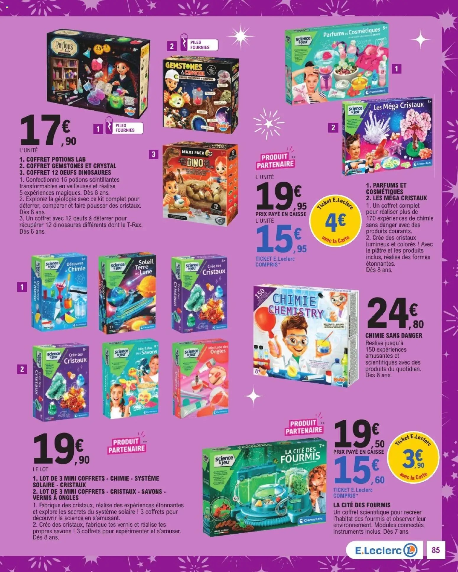E.Leclerc catalogue Jouets de Noël