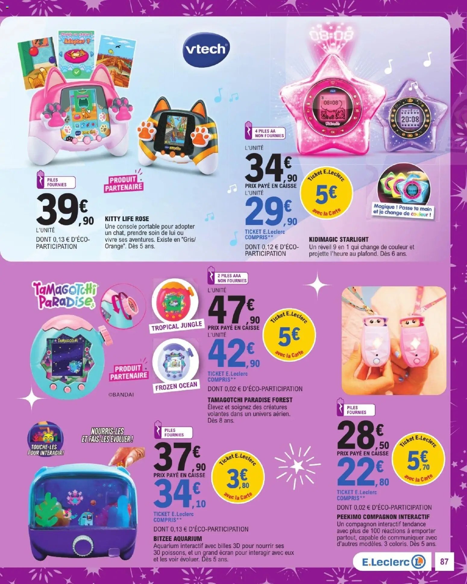 E.Leclerc catalogue Jouets de Noël