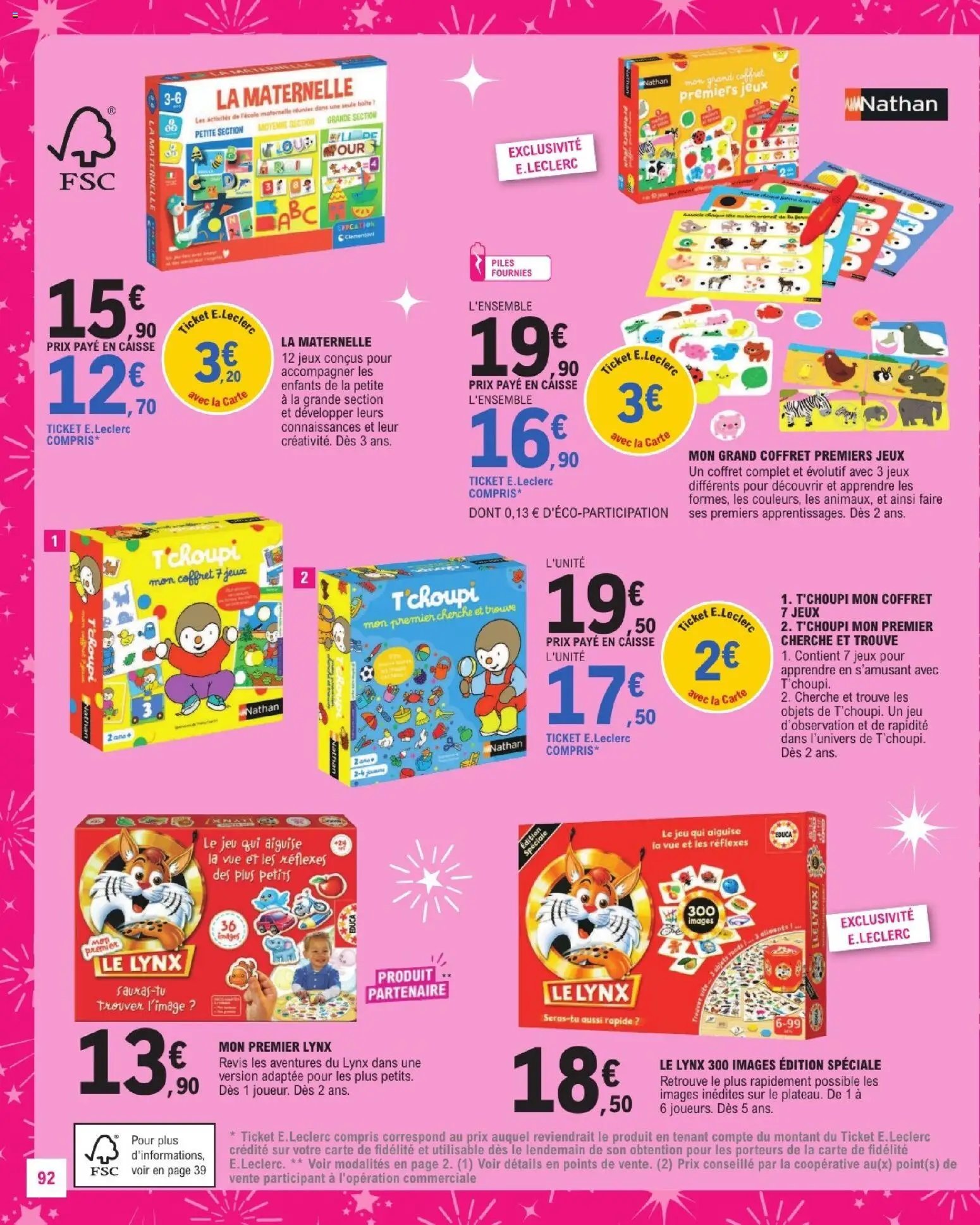 E.Leclerc catalogue Jouets de Noël