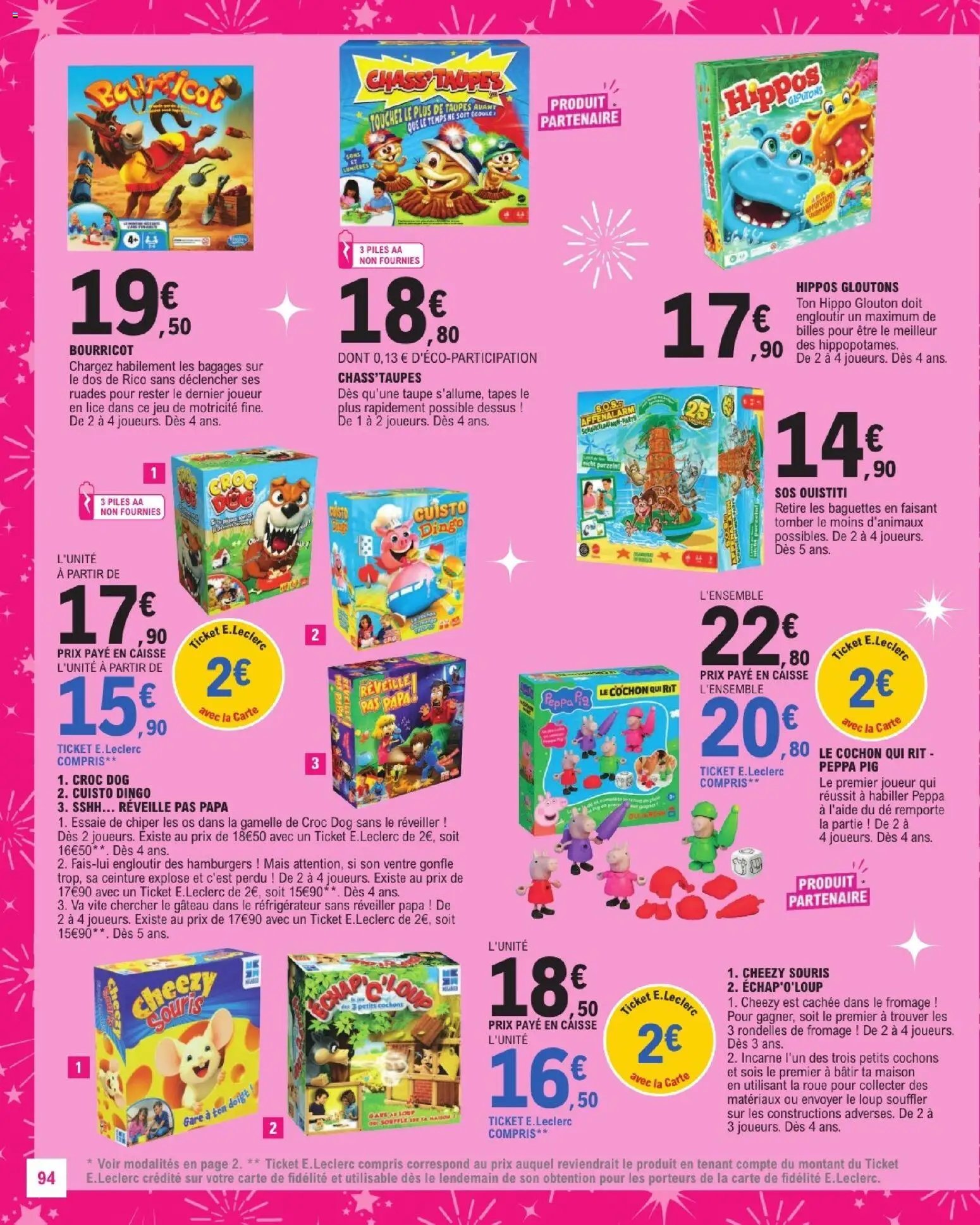 E.Leclerc catalogue Jouets de Noël