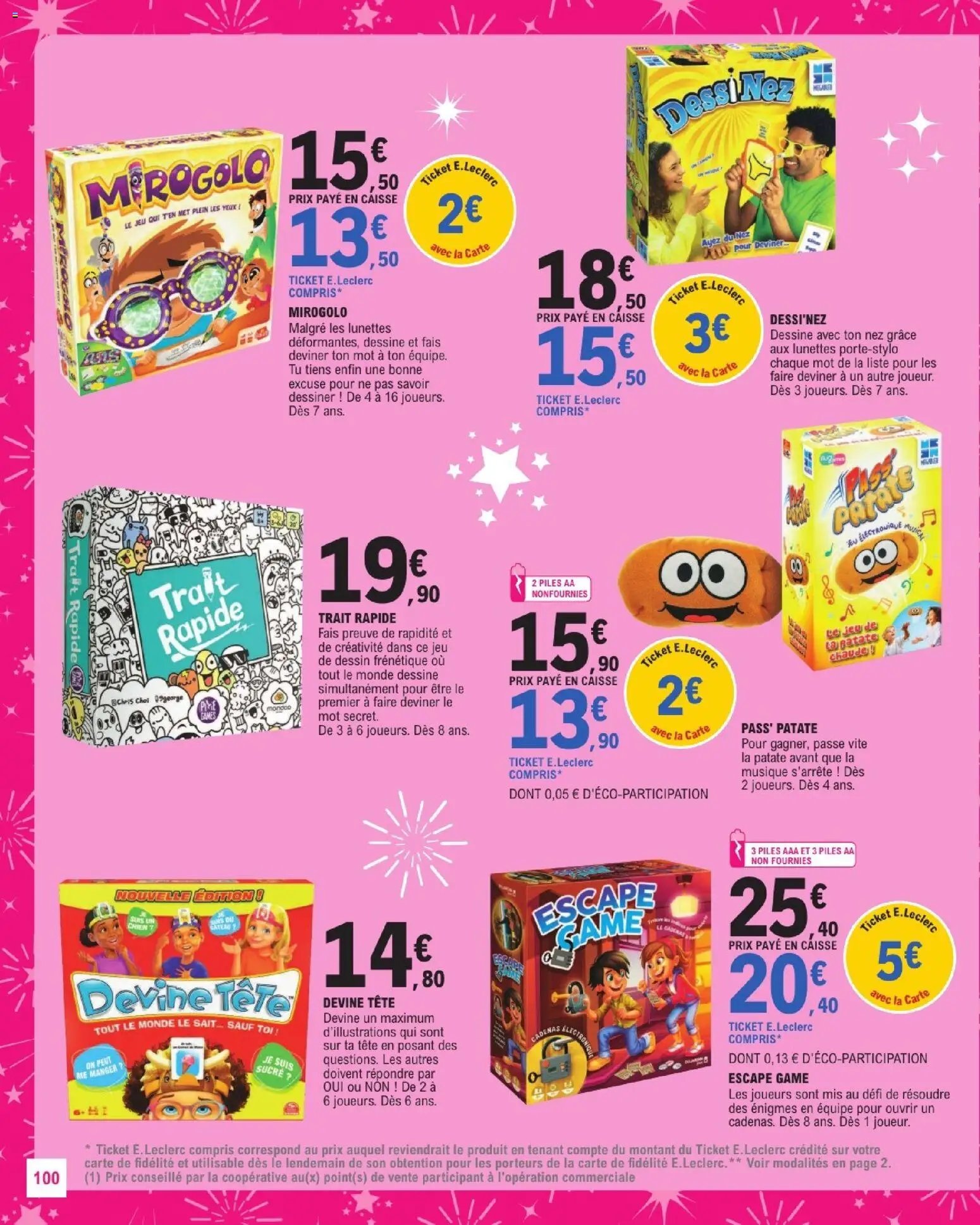 E.Leclerc catalogue Jouets de Noël
