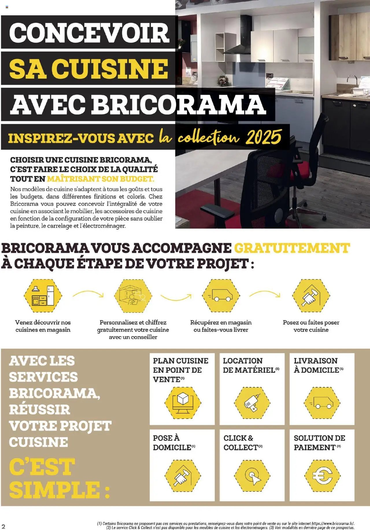 Bricorama catalogue Mon Projet Cuisine (2025-07-18 - 2025-12-31)
