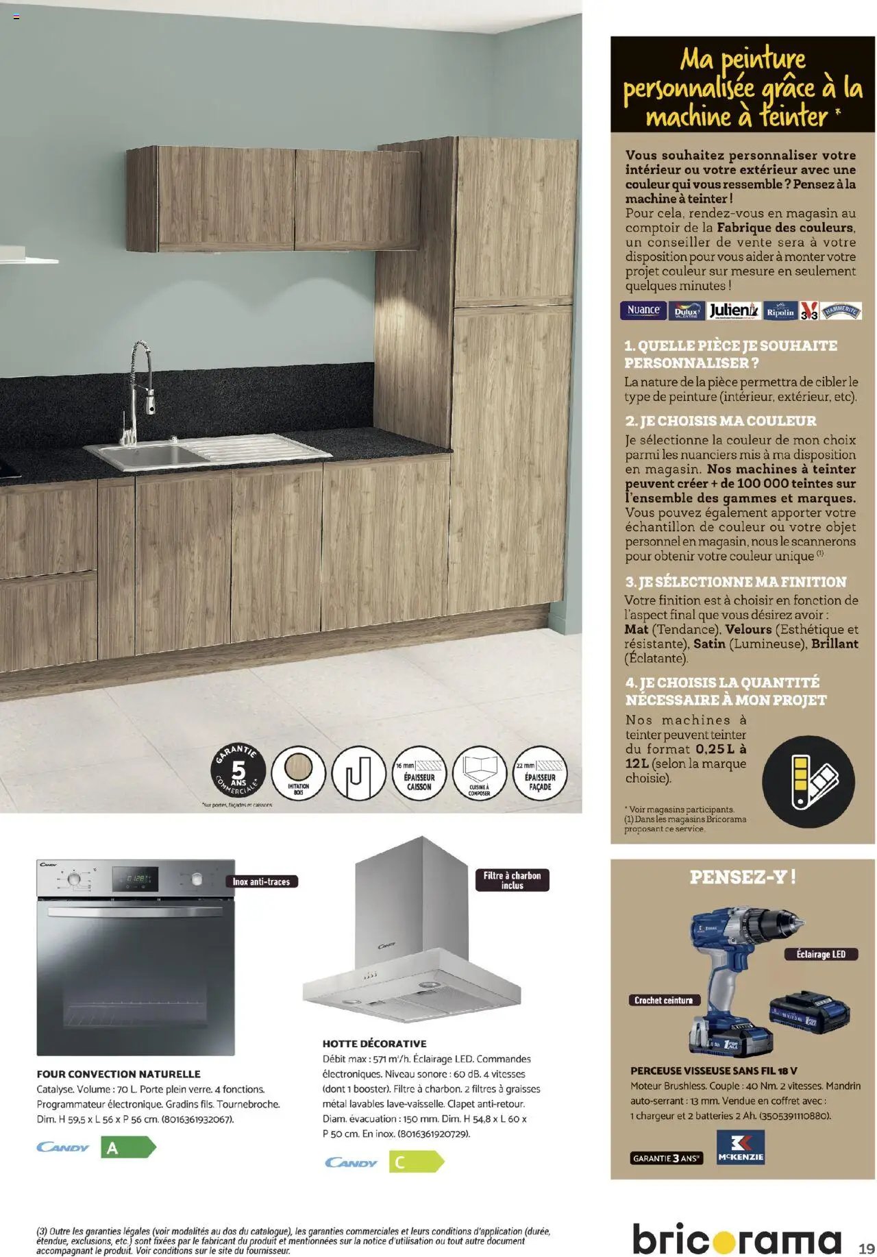 Bricorama catalogue Mon Projet Cuisine (2025-07-18 - 2025-12-31)
