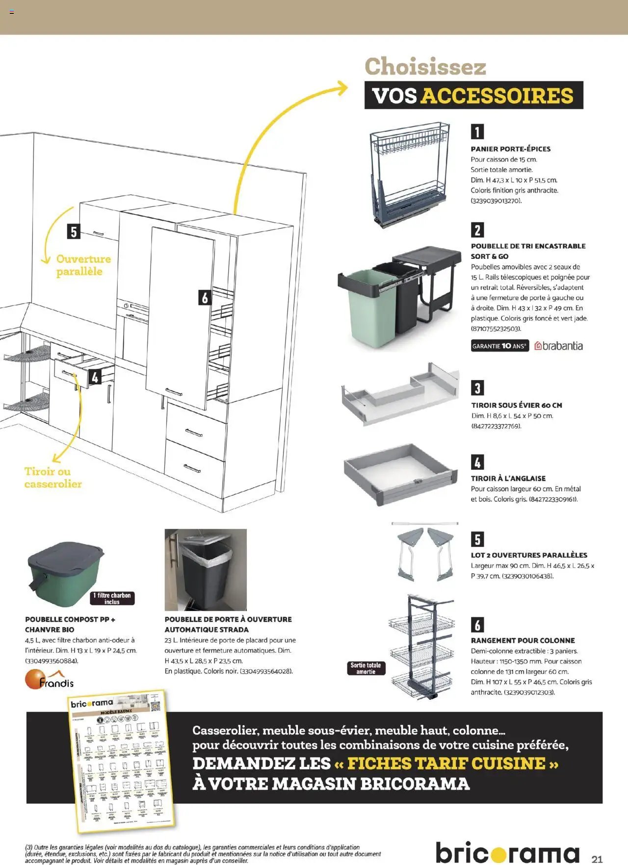 Bricorama catalogue Mon Projet Cuisine (2025-07-18 - 2025-12-31)