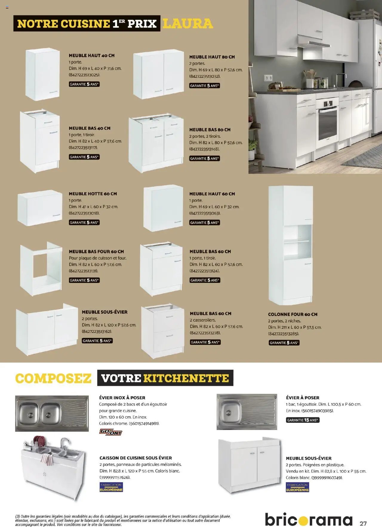 Bricorama catalogue Mon Projet Cuisine (2025-07-18 - 2025-12-31)
