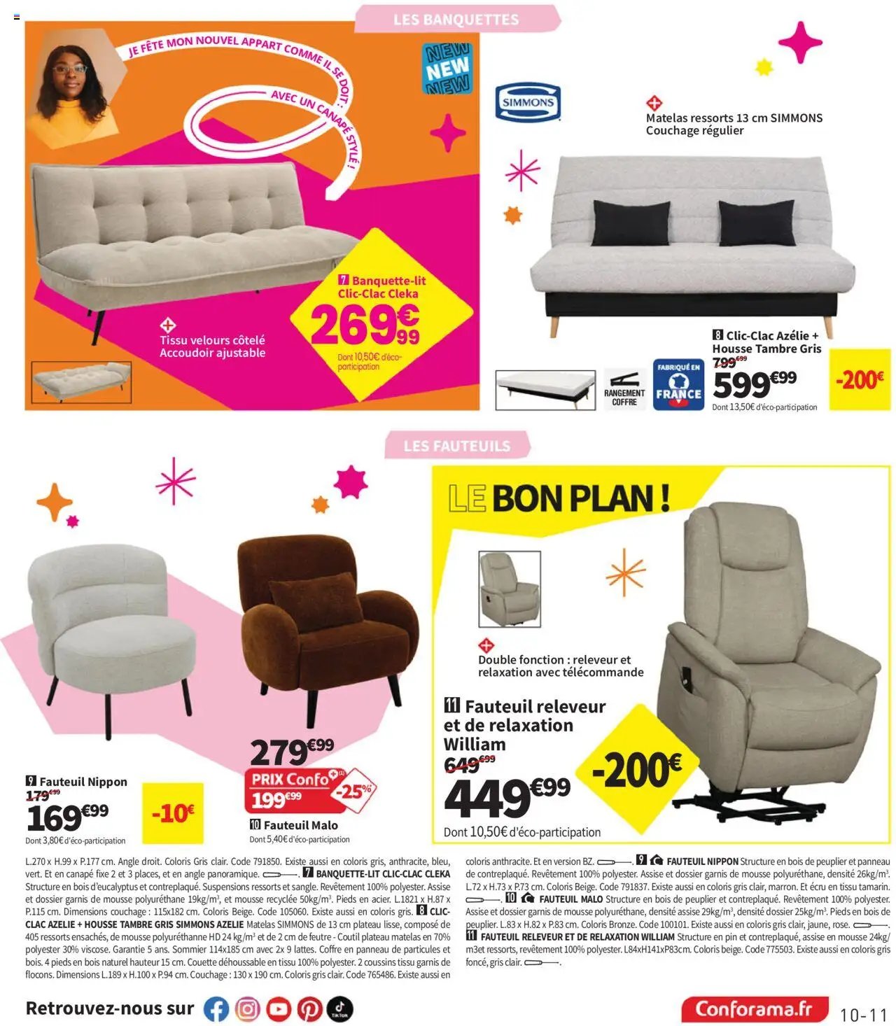Conforama catalogue (2025-08-26 - 2025-09-29)