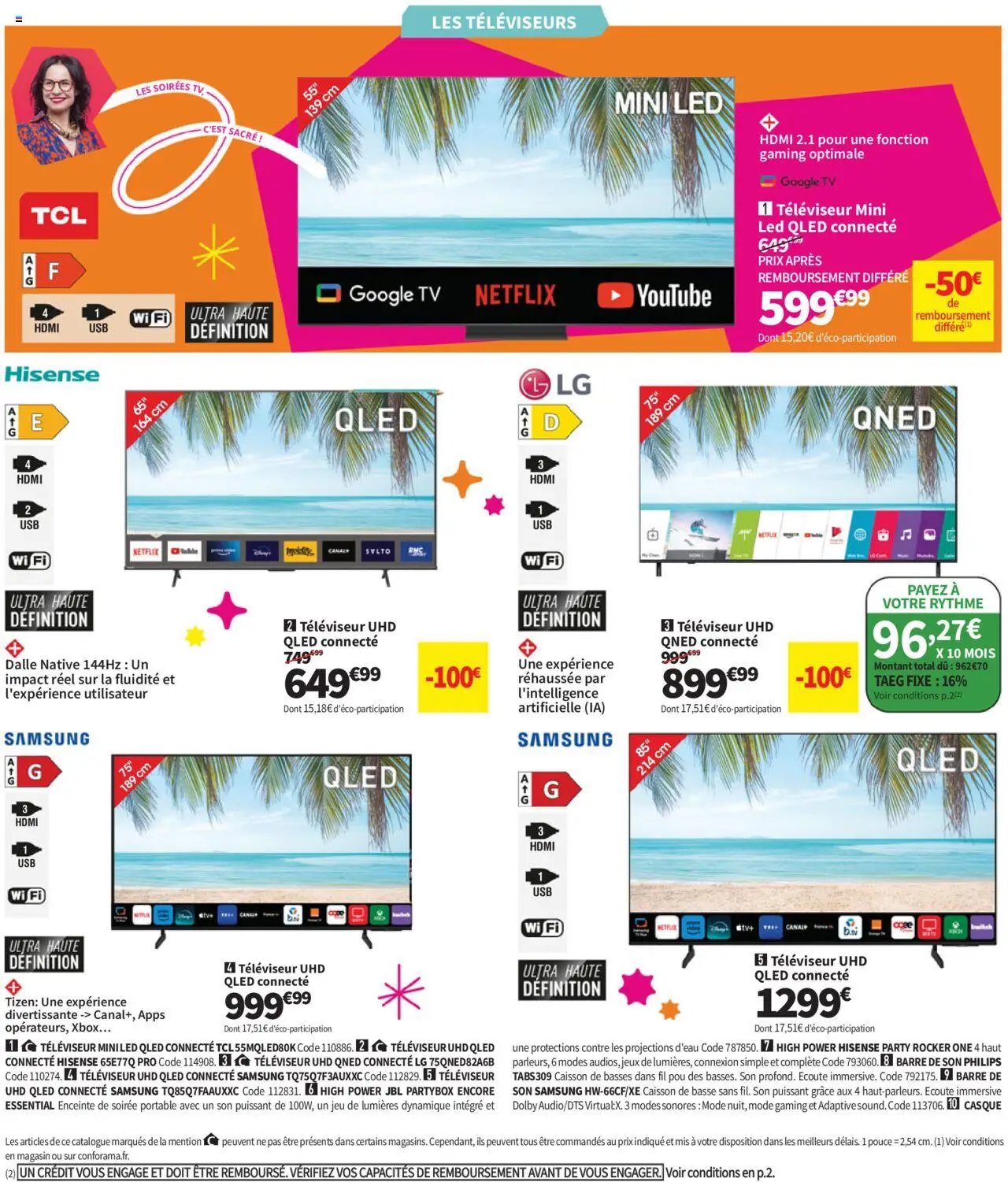Conforama catalogue (2025-08-26 - 2025-09-29)