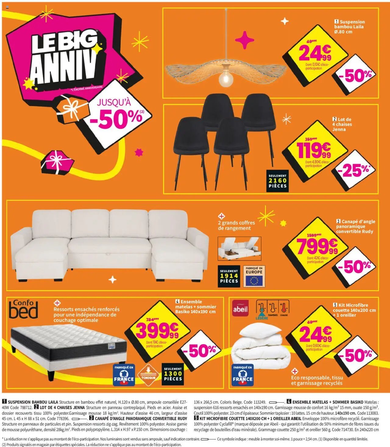 Conforama catalogue (2025-08-26 - 2025-09-29)