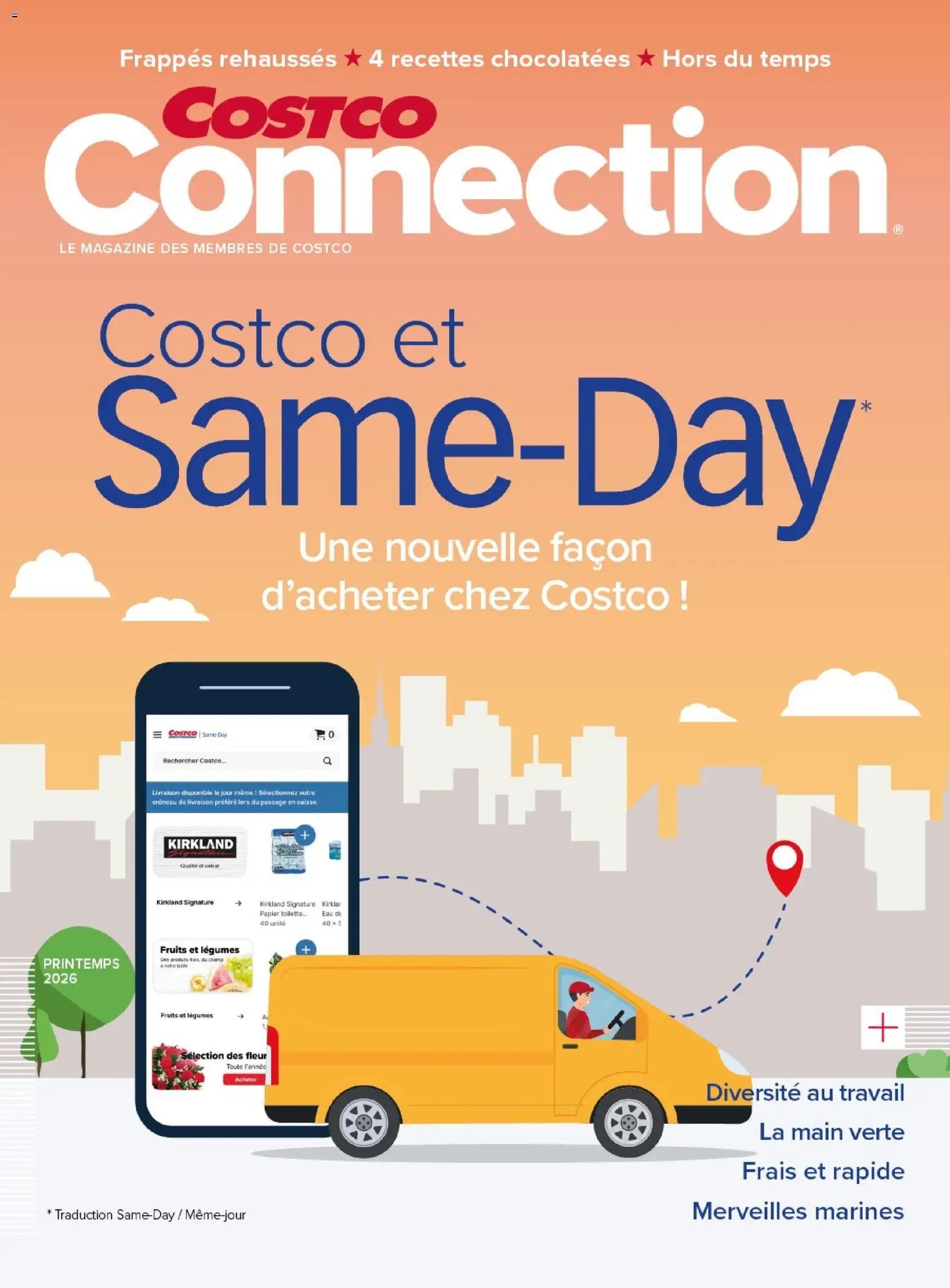 Costco Connection printemps 2026