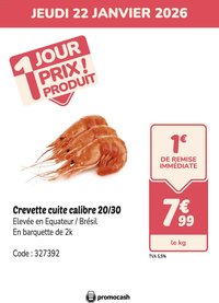 Promocash PROMO crevettes