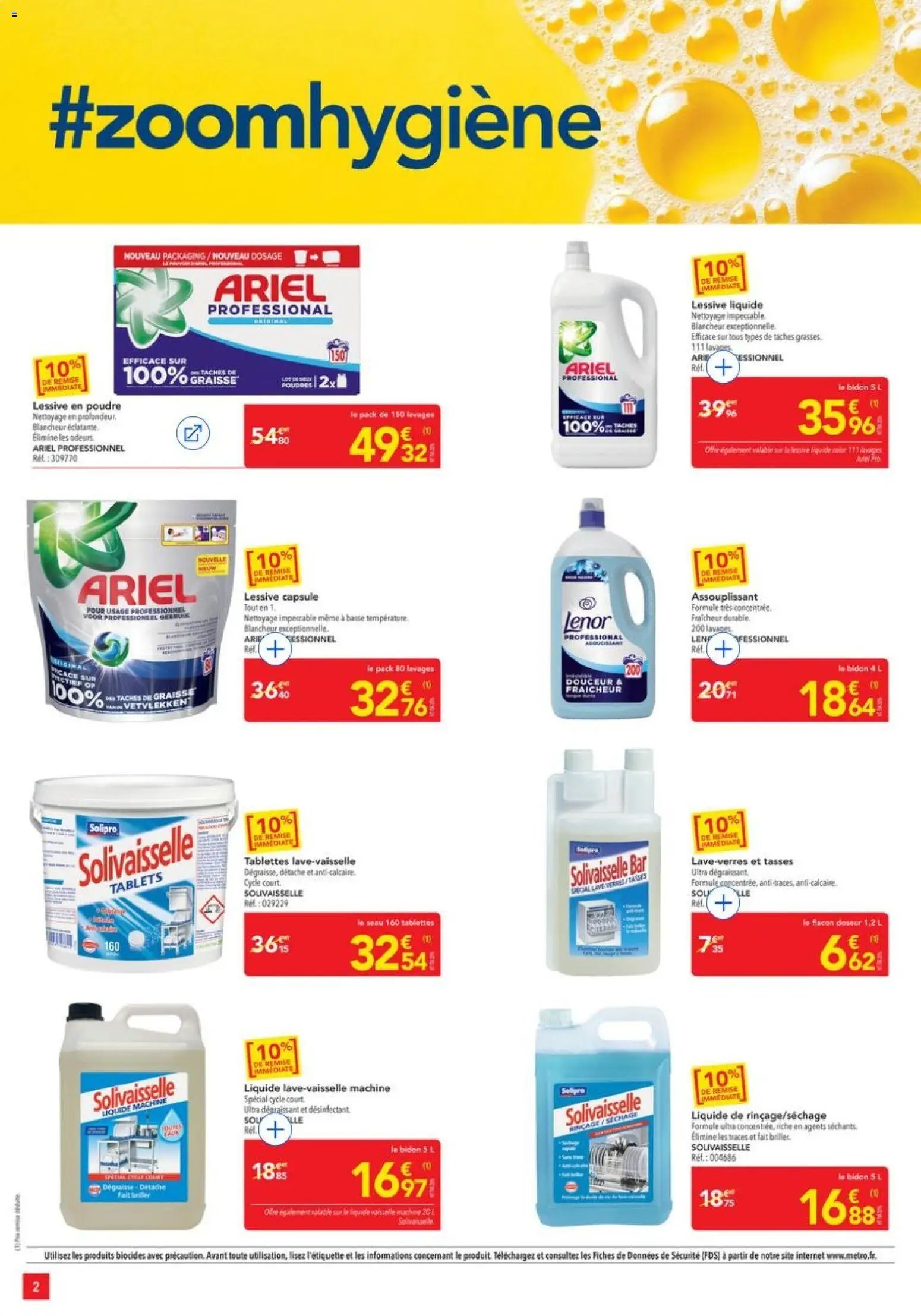 METRO - Offres Prix & Promos Equipement