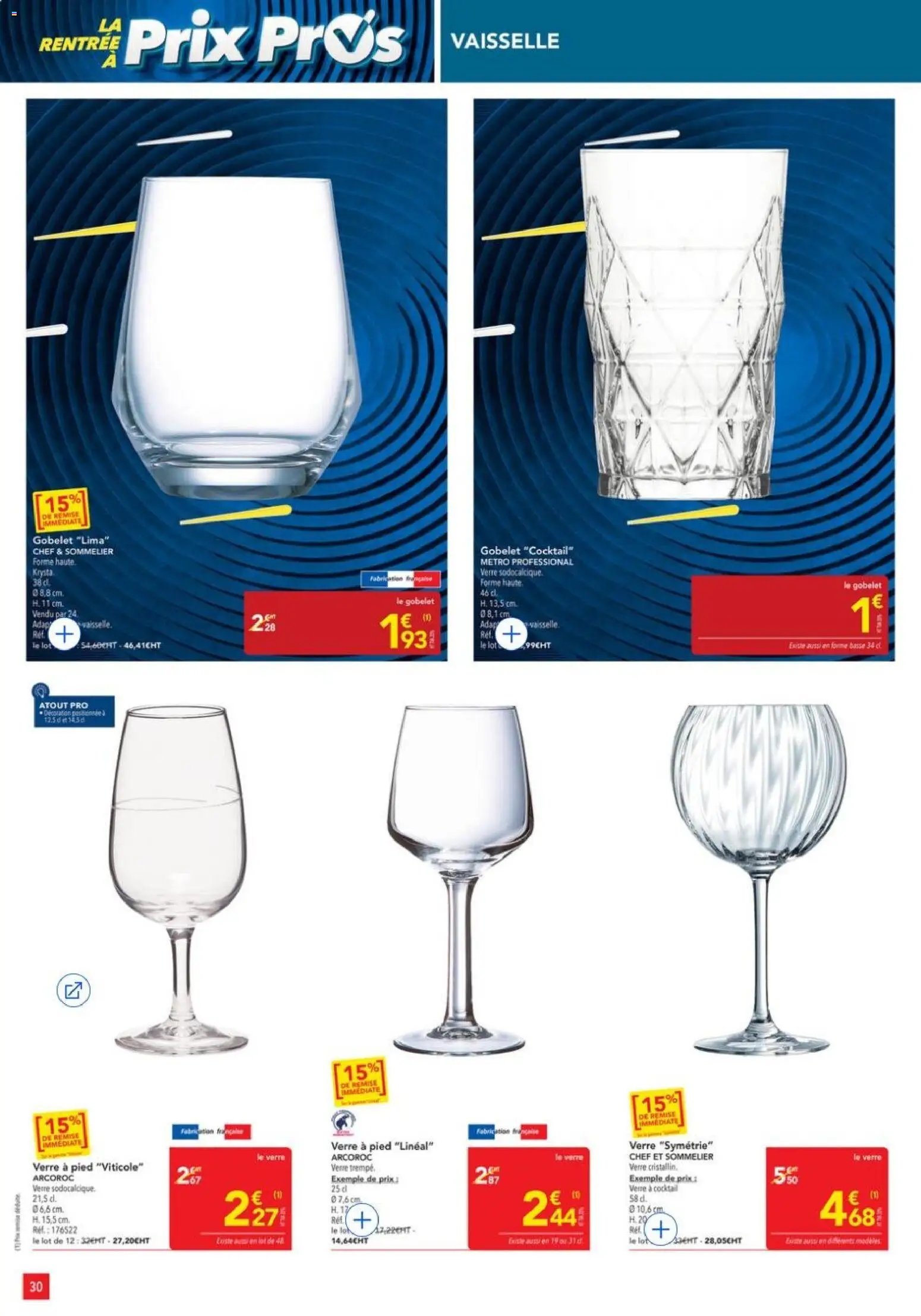 METRO - Offres Prix & Promos Equipement