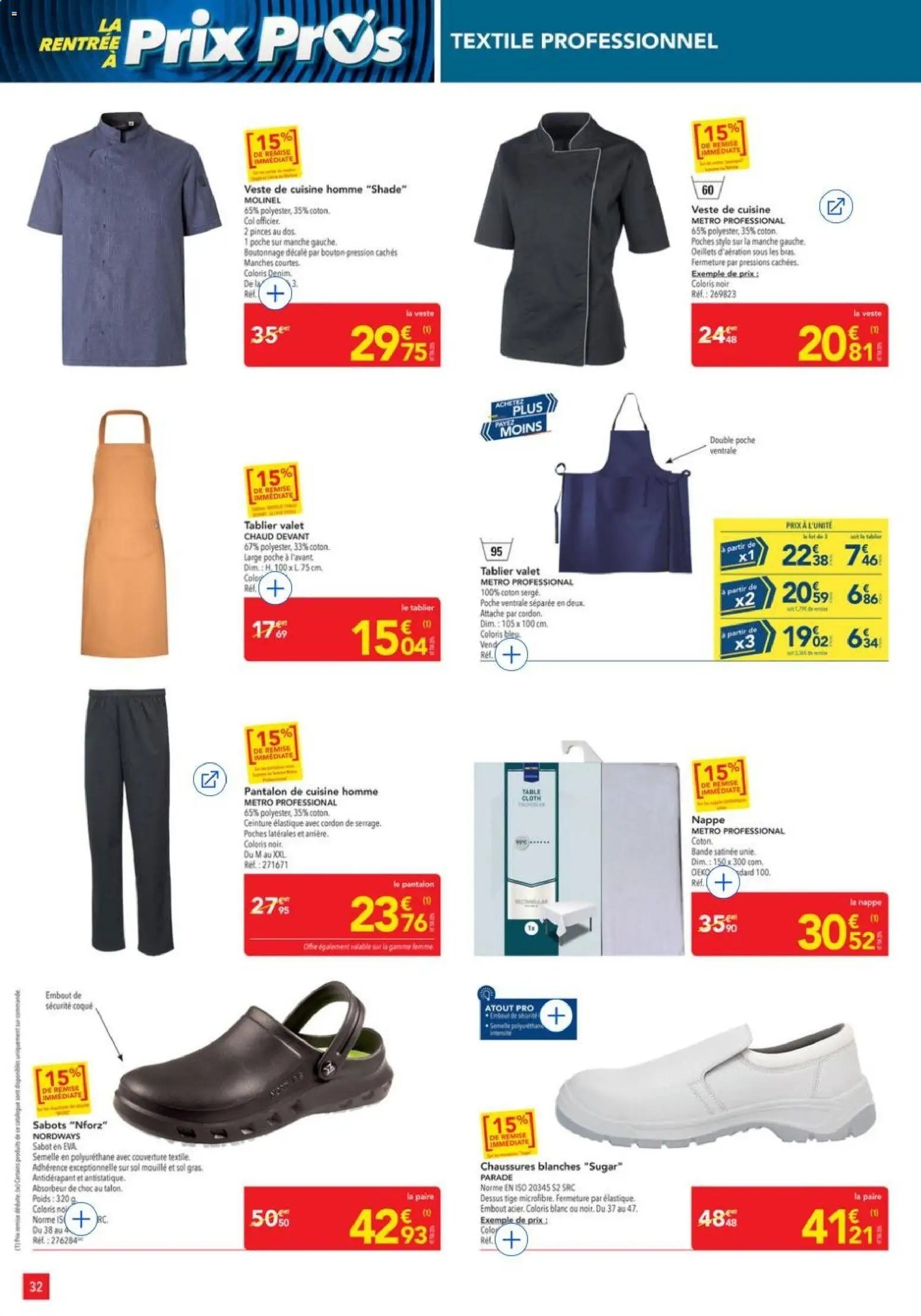 METRO - Offres Prix & Promos Equipement