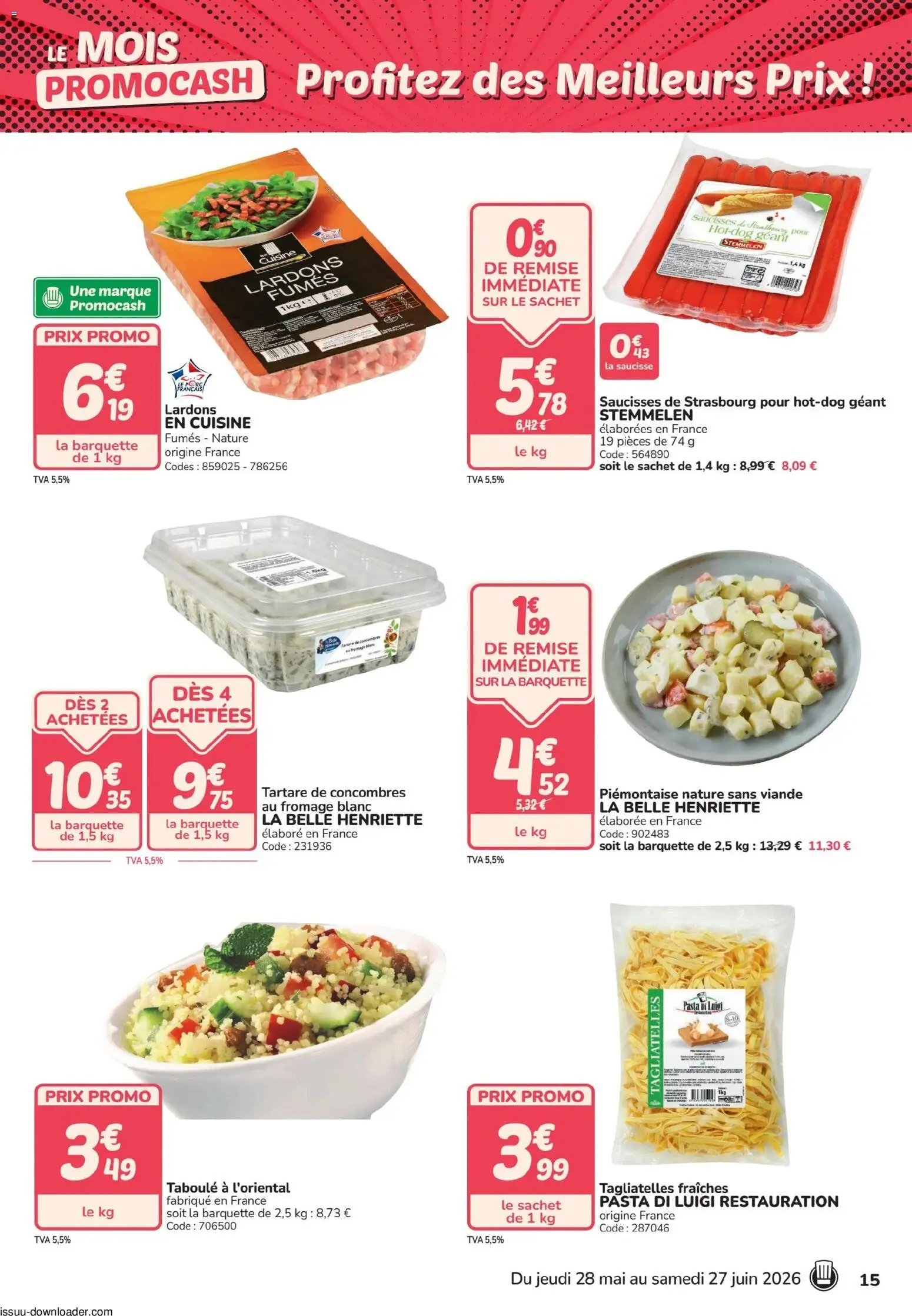 Promocash catalogue (2026-05-28 - 2026-06-27)
