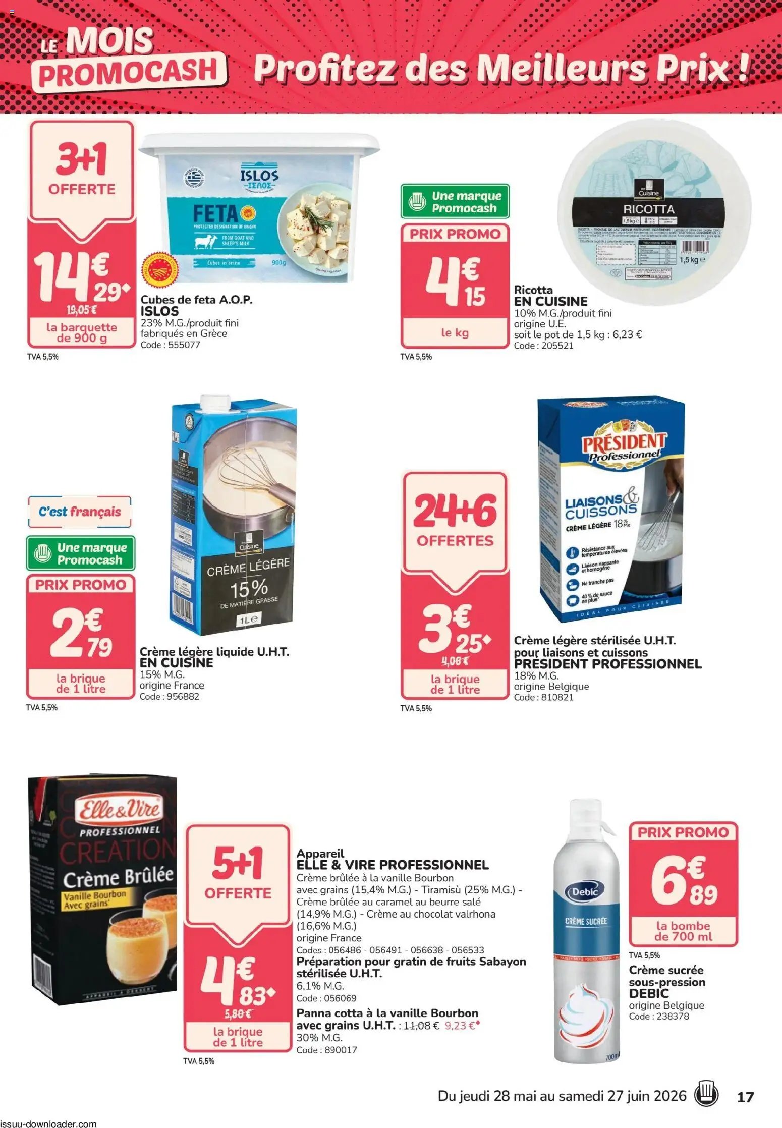 Promocash catalogue (2026-05-28 - 2026-06-27)