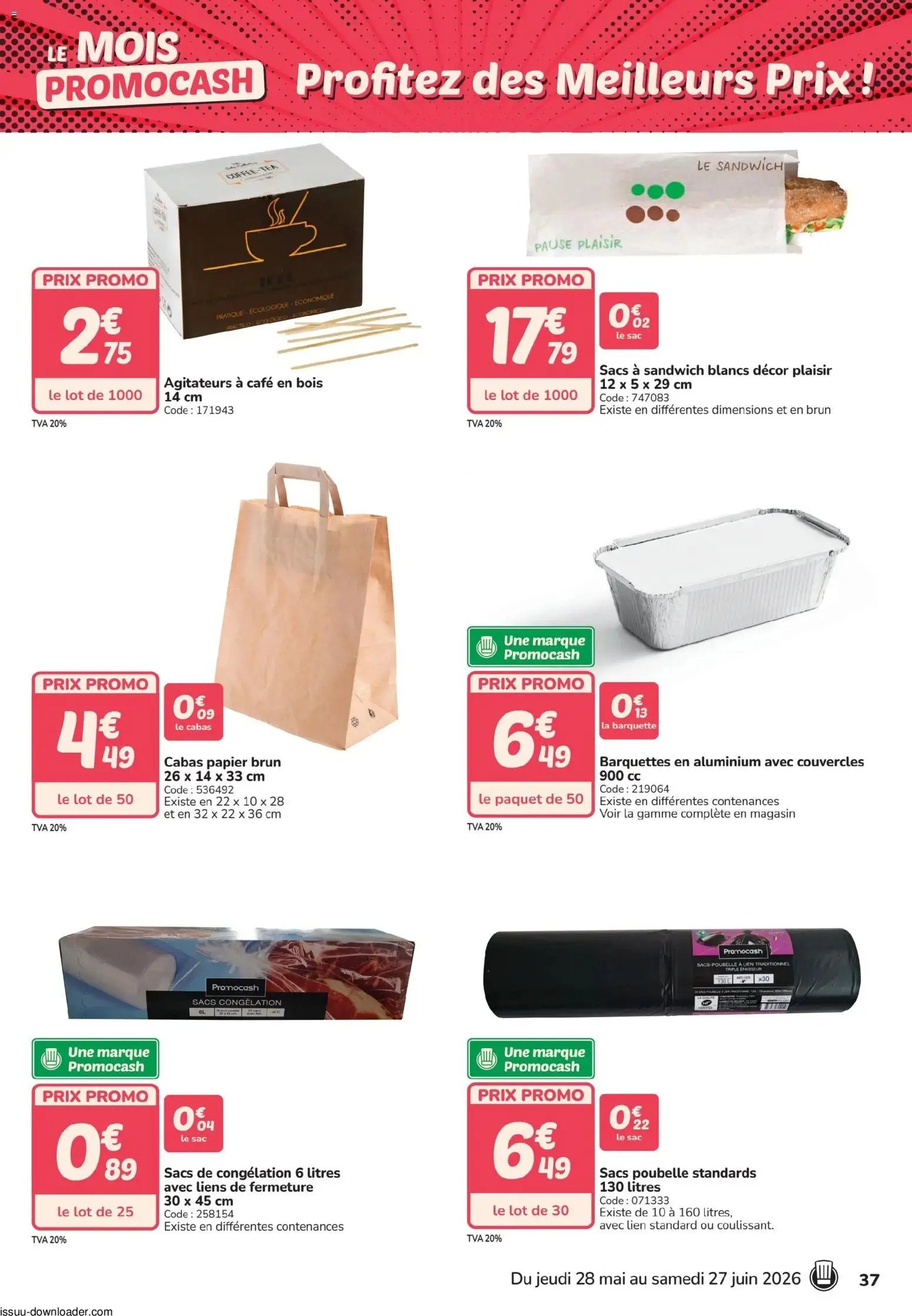 Promocash catalogue (2026-05-28 - 2026-06-27)